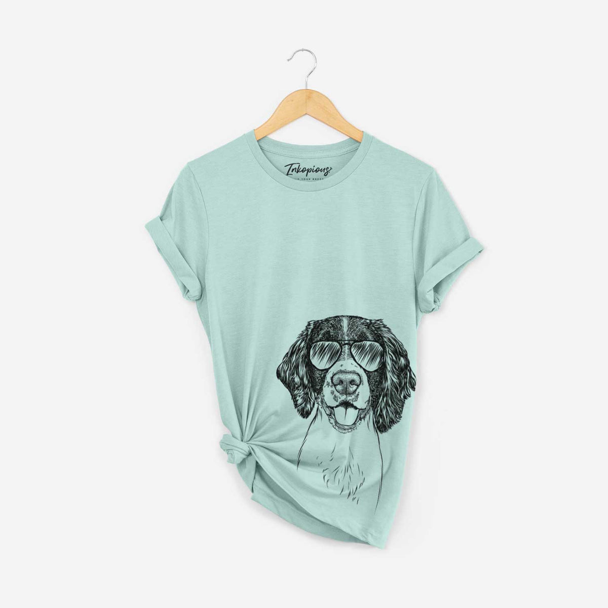 Ever the English Springer Spaniel - Bella Canvas Unisex Crewneck