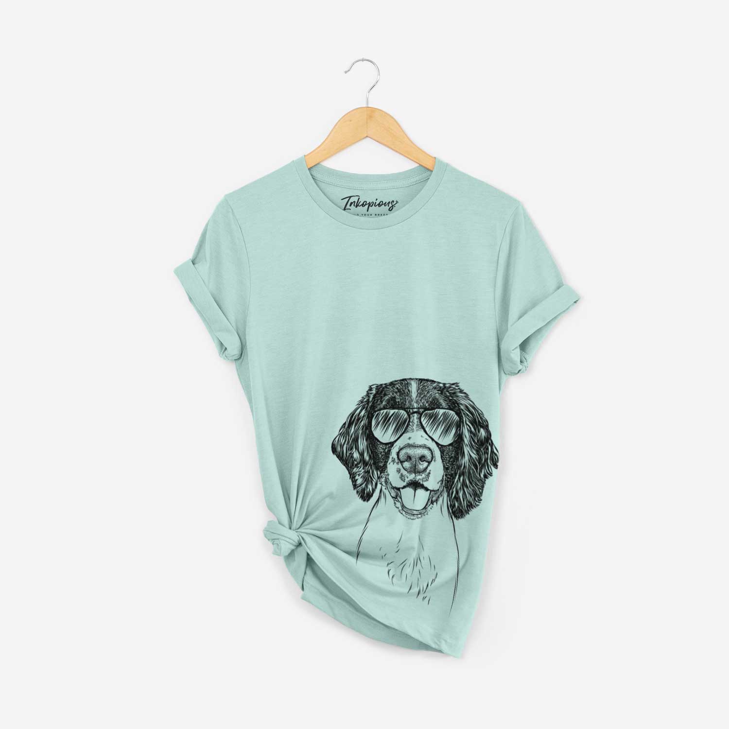 Ever the English Springer Spaniel - Bella Canvas Unisex Crewneck