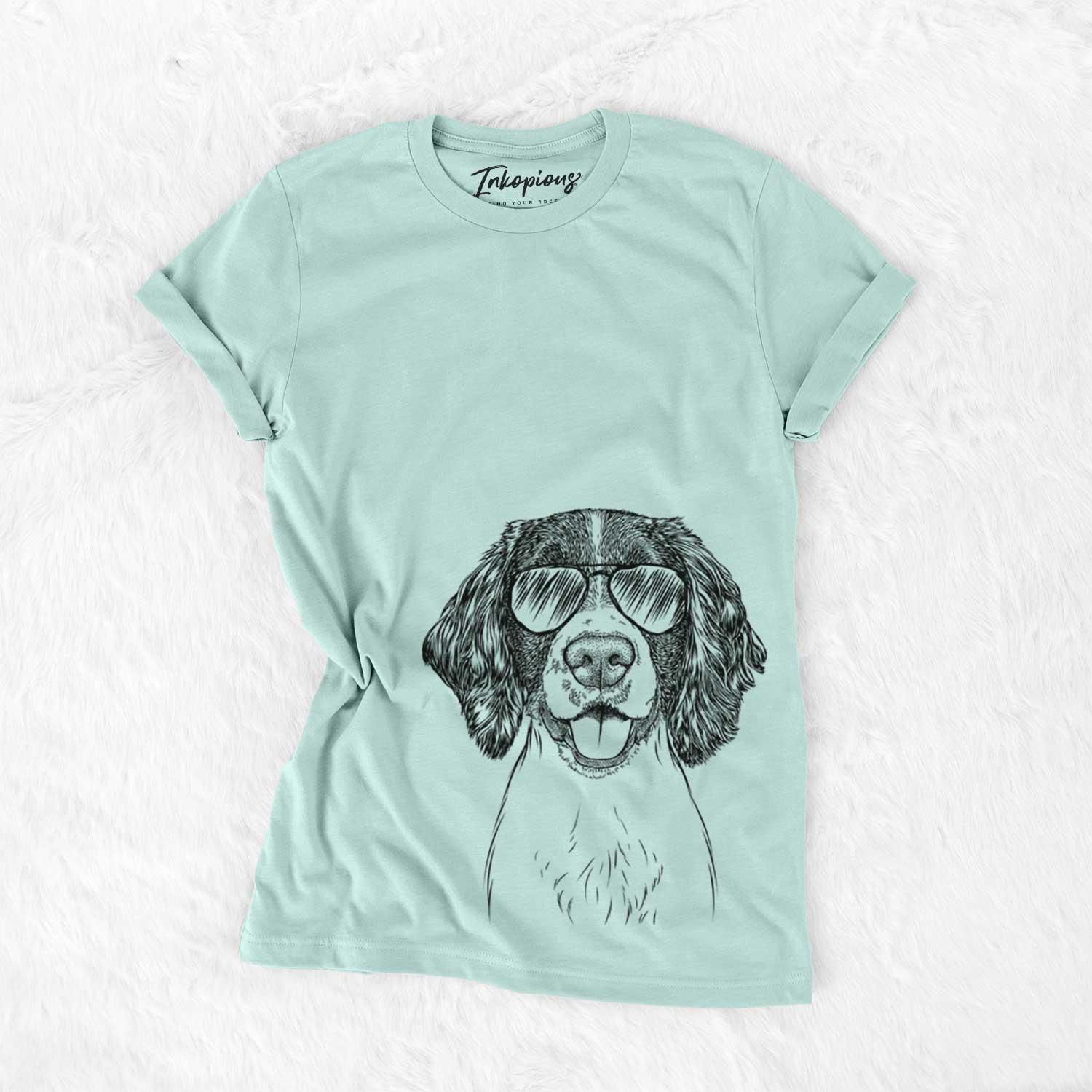 Aviator Ever the English Springer Spaniel - Unisex Crewneck