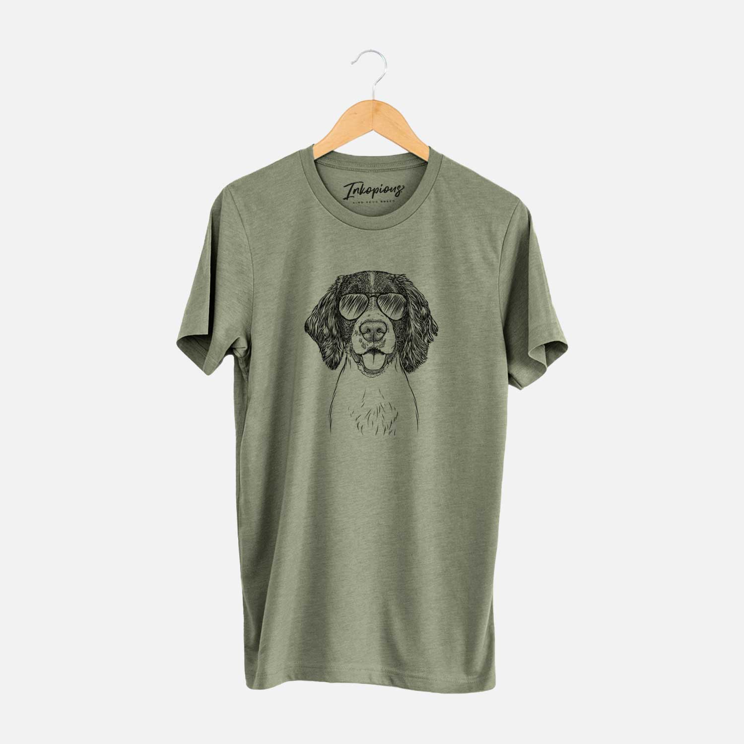 Aviator Ever the English Springer Spaniel - Unisex Crewneck