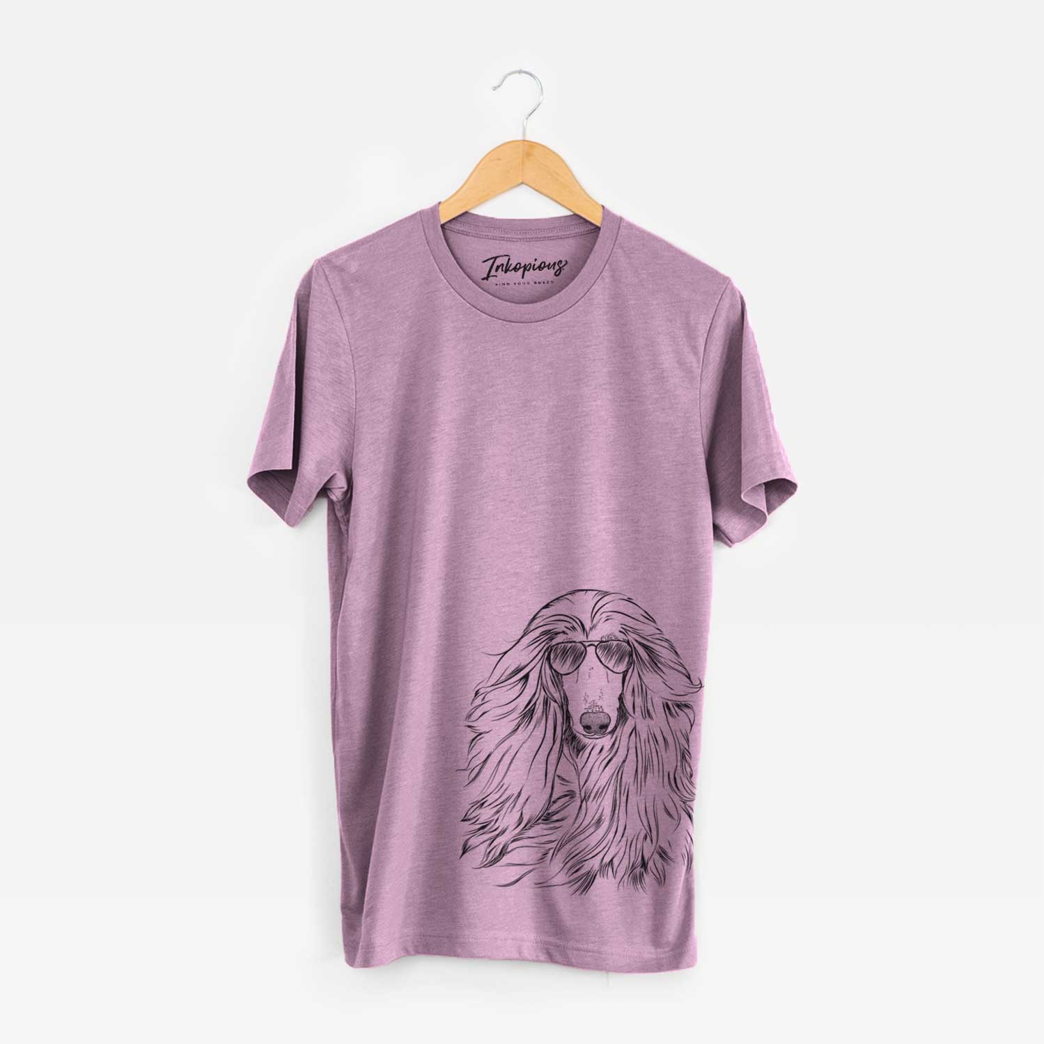 Aviator Fabio the Afghan Hound - Unisex Crewneck