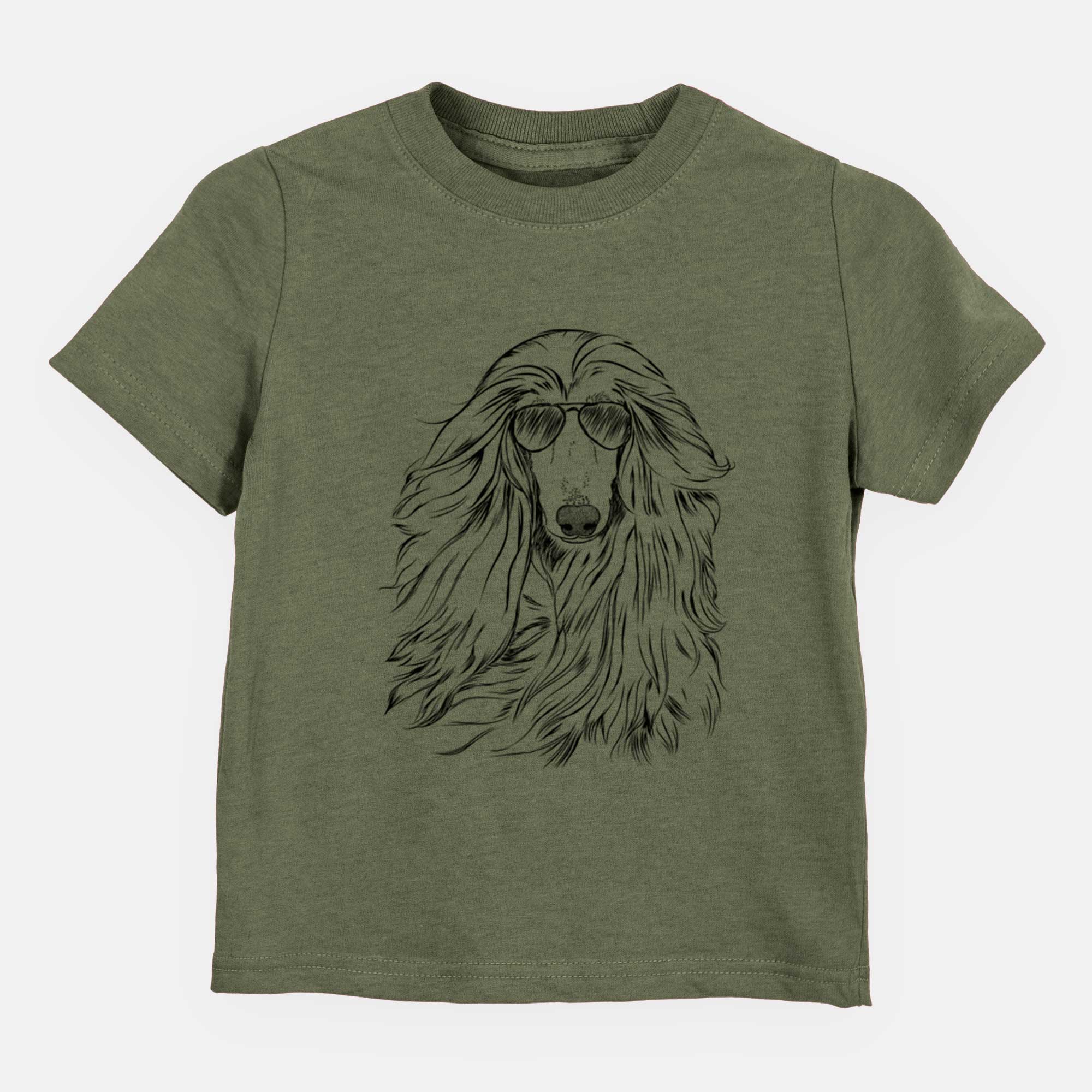 Aviator Fabio the Afghan Hound - Kids/Youth/Toddler Shirt