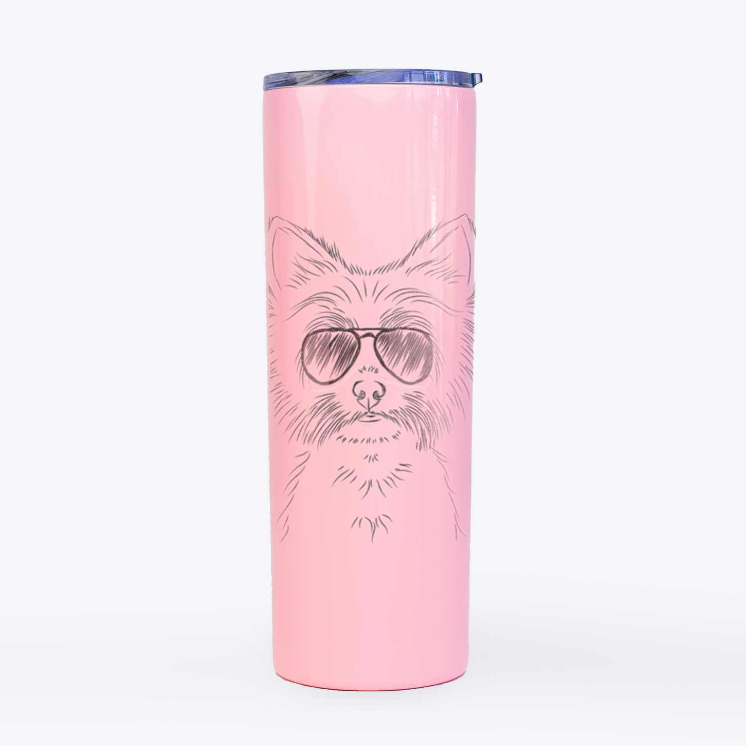 Farva the Yorkshire Terrier - 20oz Skinny Tumbler