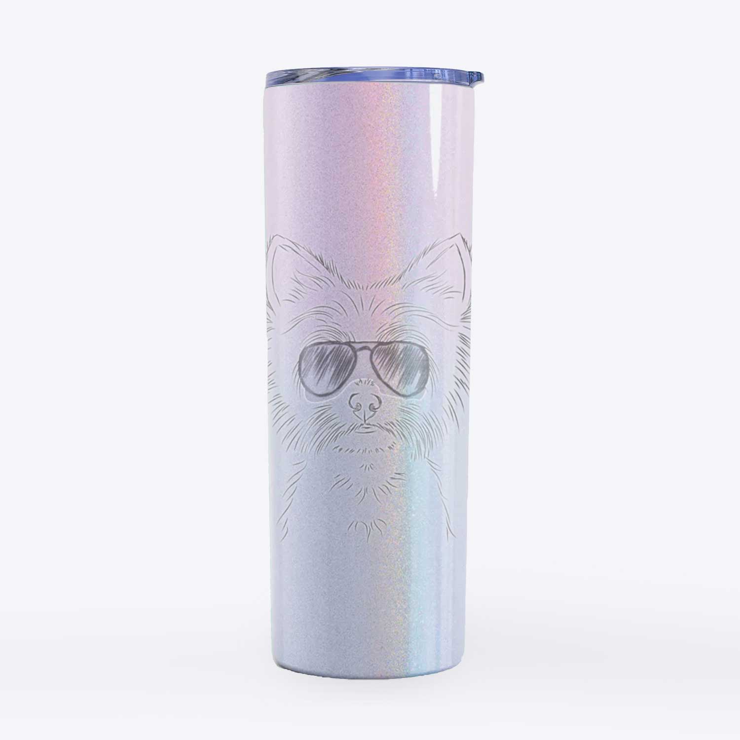 Farva the Yorkshire Terrier - 20oz Skinny Tumbler