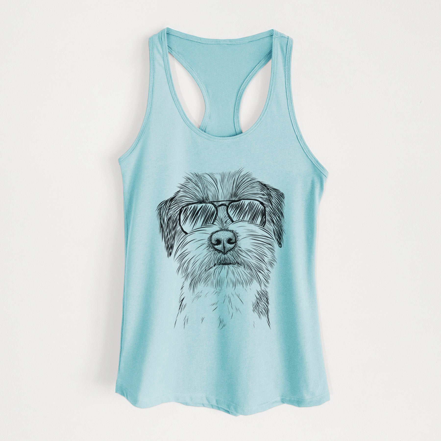 Feis the Parson Russell Terrier - Women's Racerback Tanktop