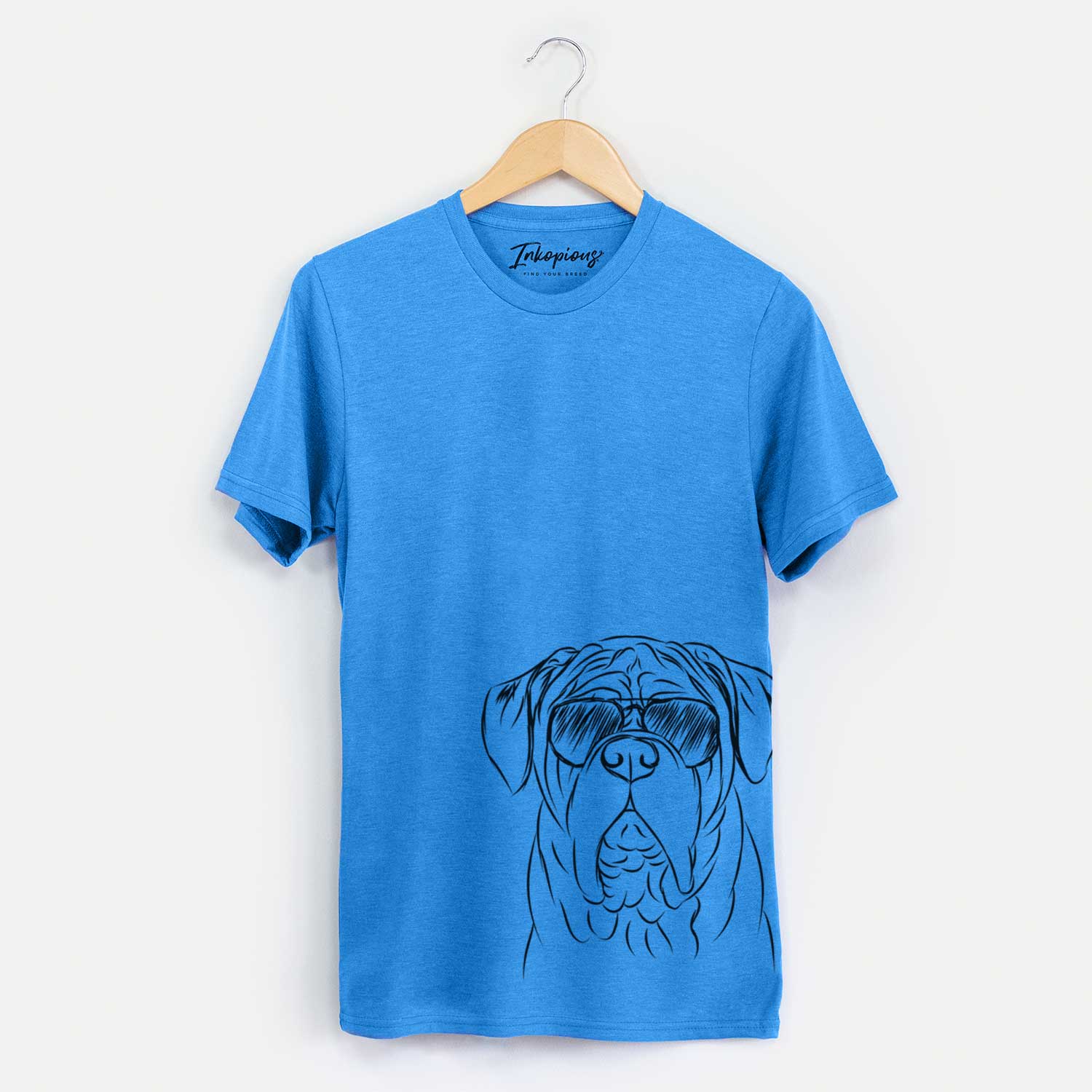 Aviator Felix the Dogue de Bordeaux - Unisex Crewneck