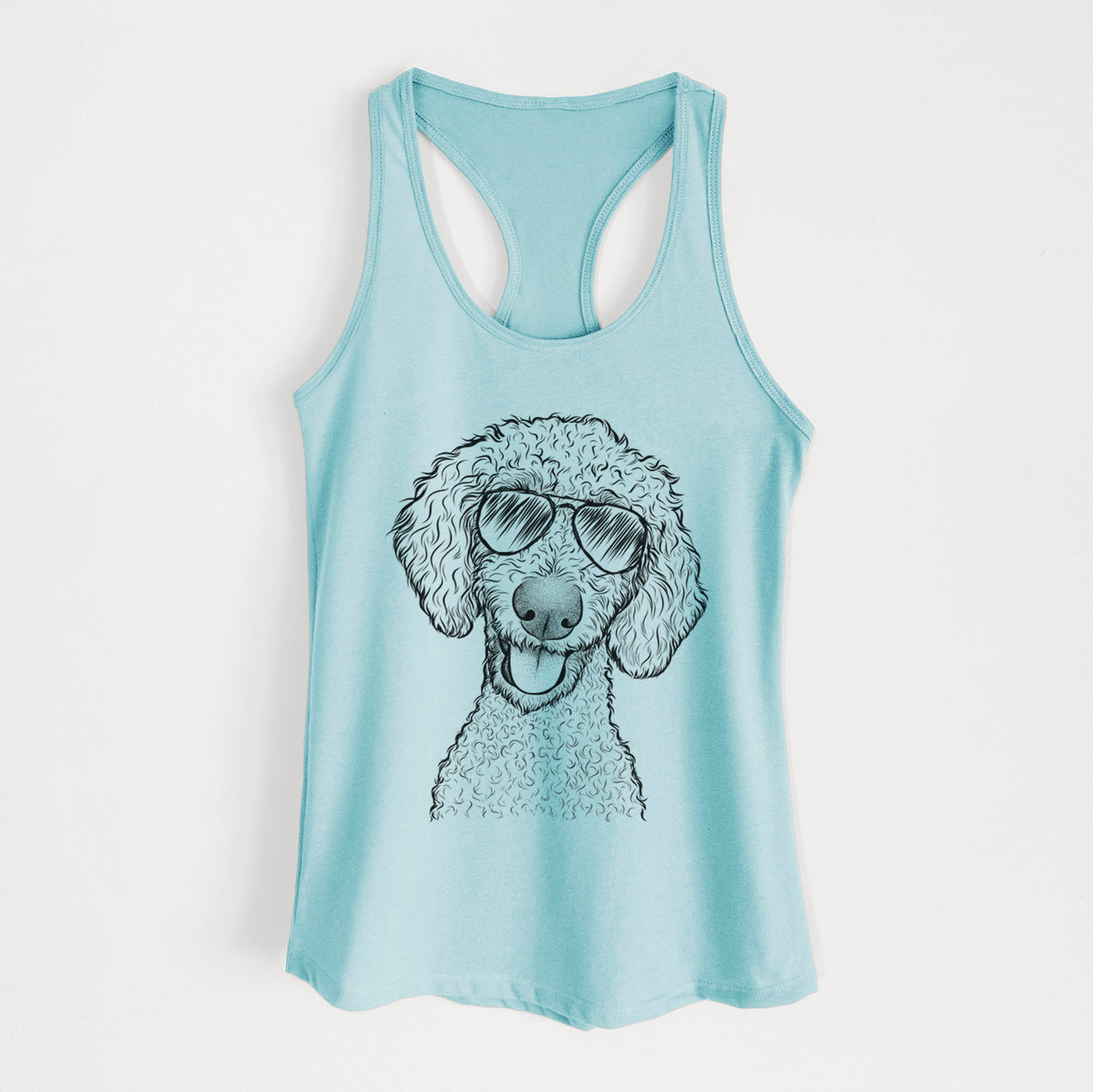 Fenway the Goldendoodle - Women's Racerback Tanktop