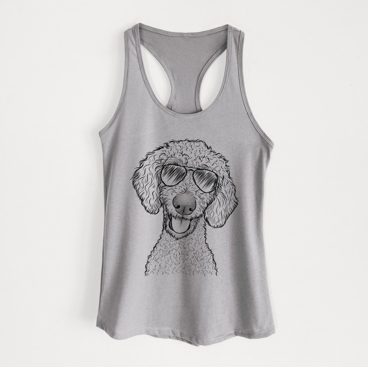Fenway the Goldendoodle - Women's Racerback Tanktop