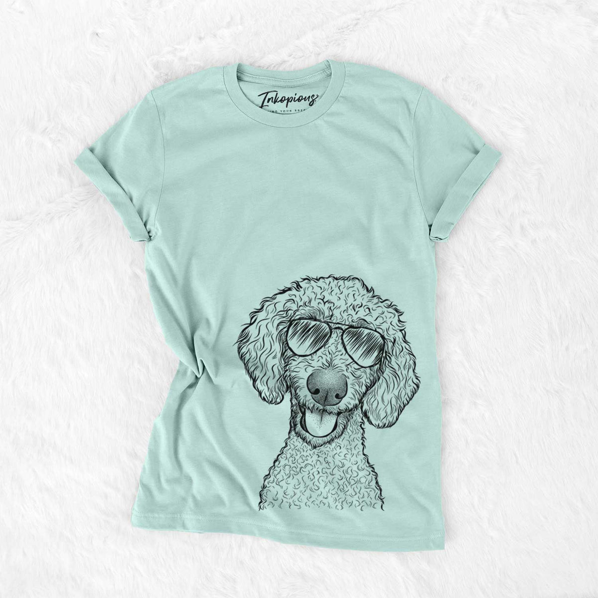 Aviator Fenway the Goldendoodle - Unisex Crewneck