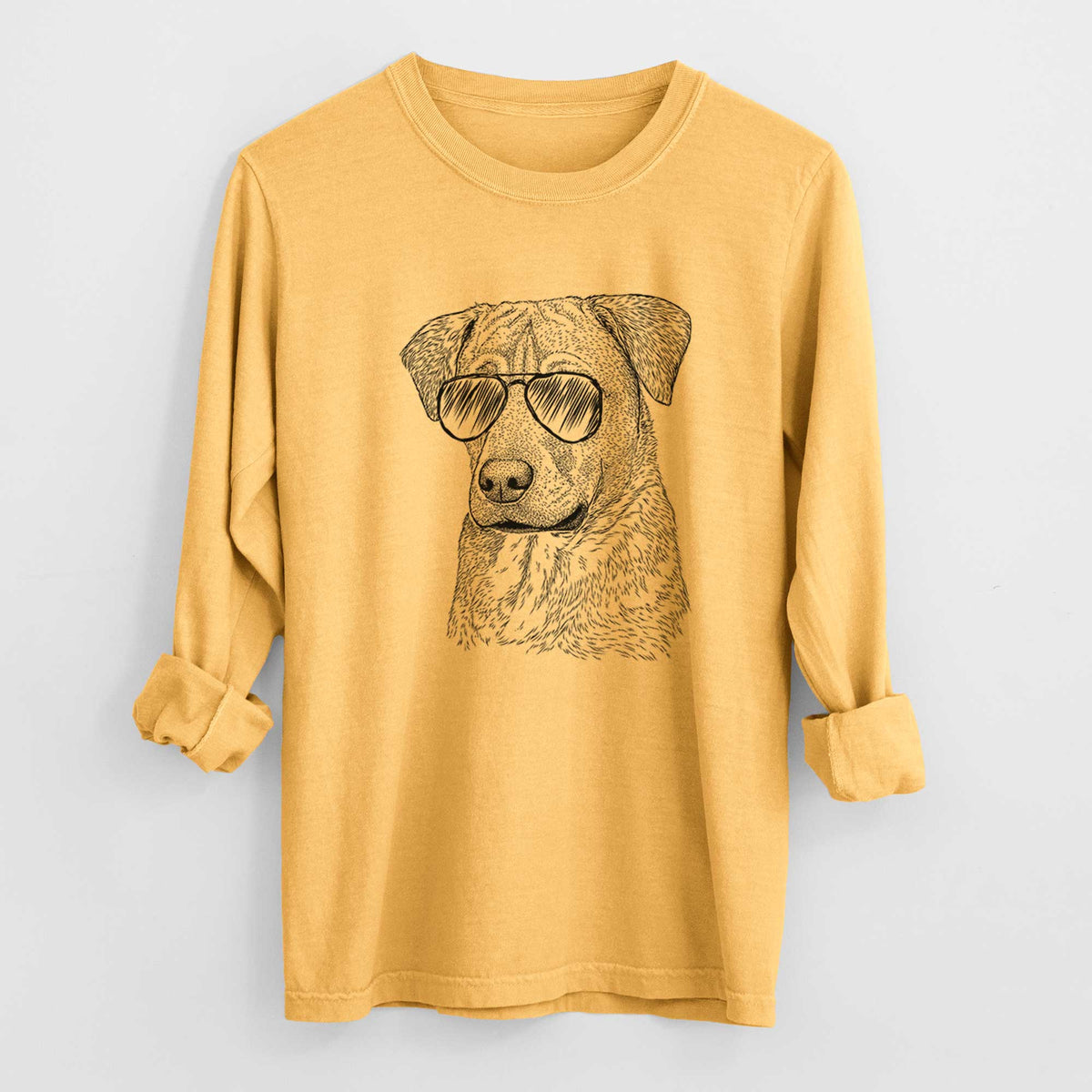 Aviators Feta the Mixed Breed - Heavyweight 100% Cotton Long Sleeve