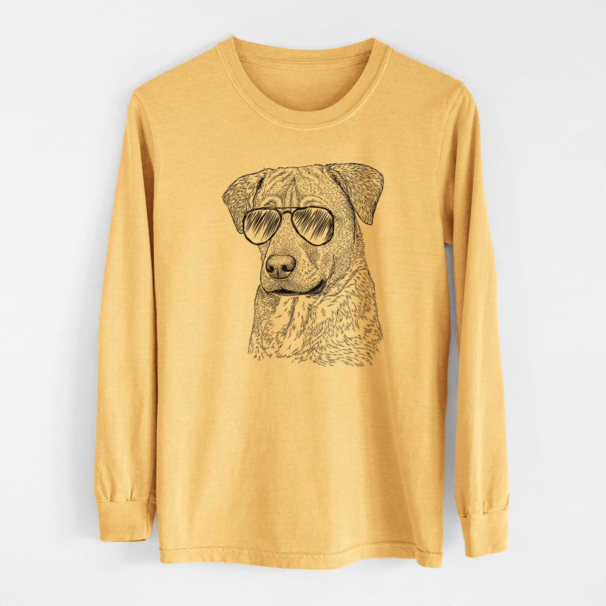 Aviators Feta the Mixed Breed - Heavyweight 100% Cotton Long Sleeve
