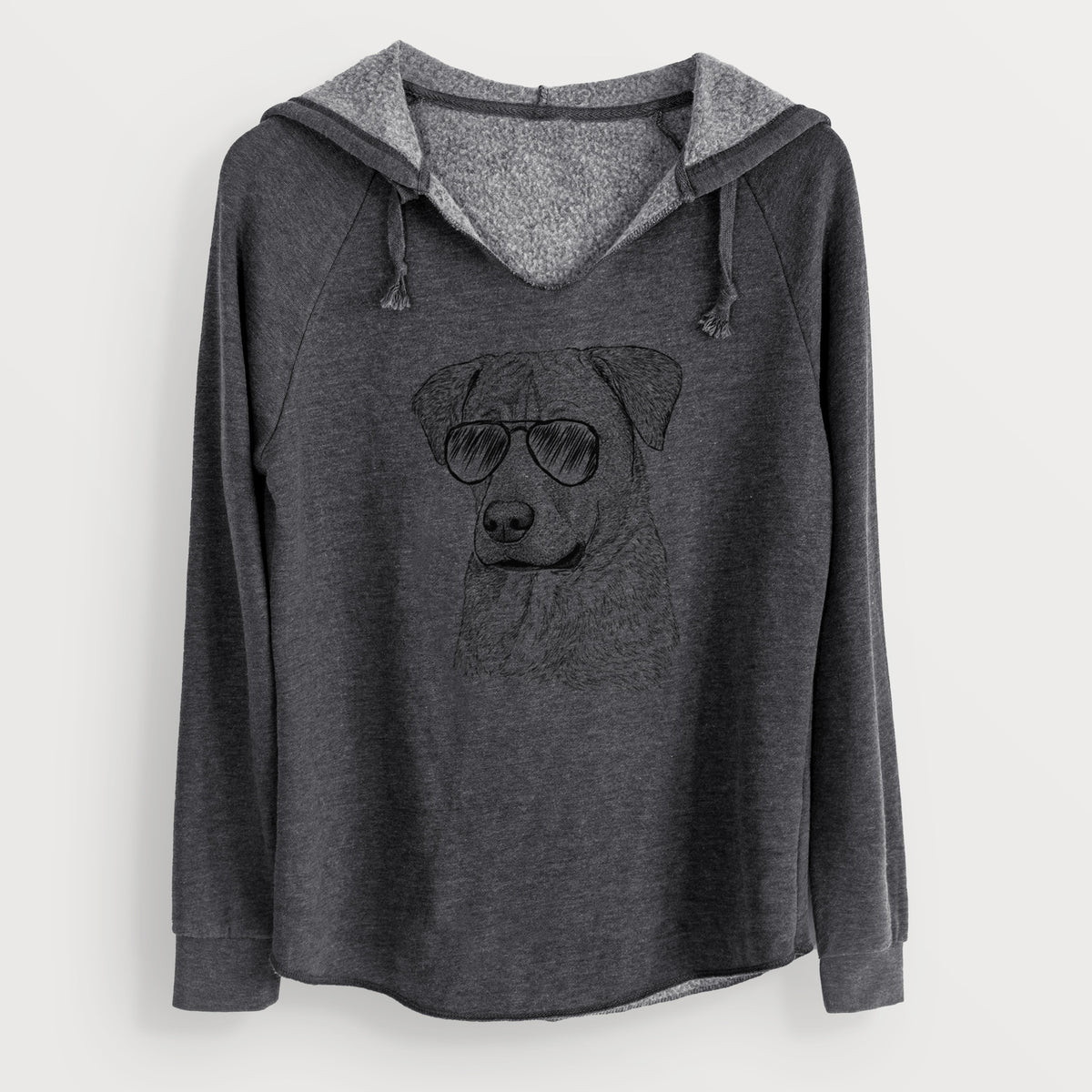 Aviator Feta the Mixed Breed - Cali Wave Hooded Sweatshirt