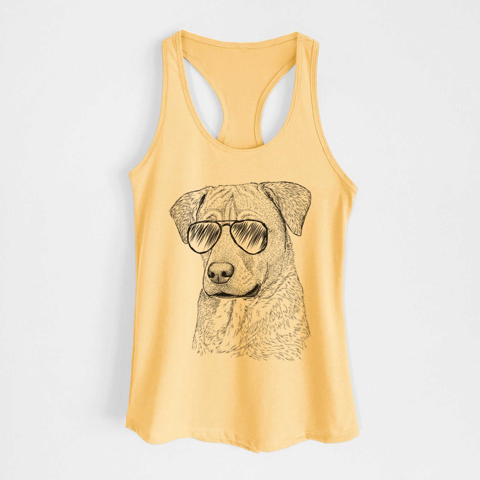 Feta the Mixed Breed - Women's Racerback Tanktop