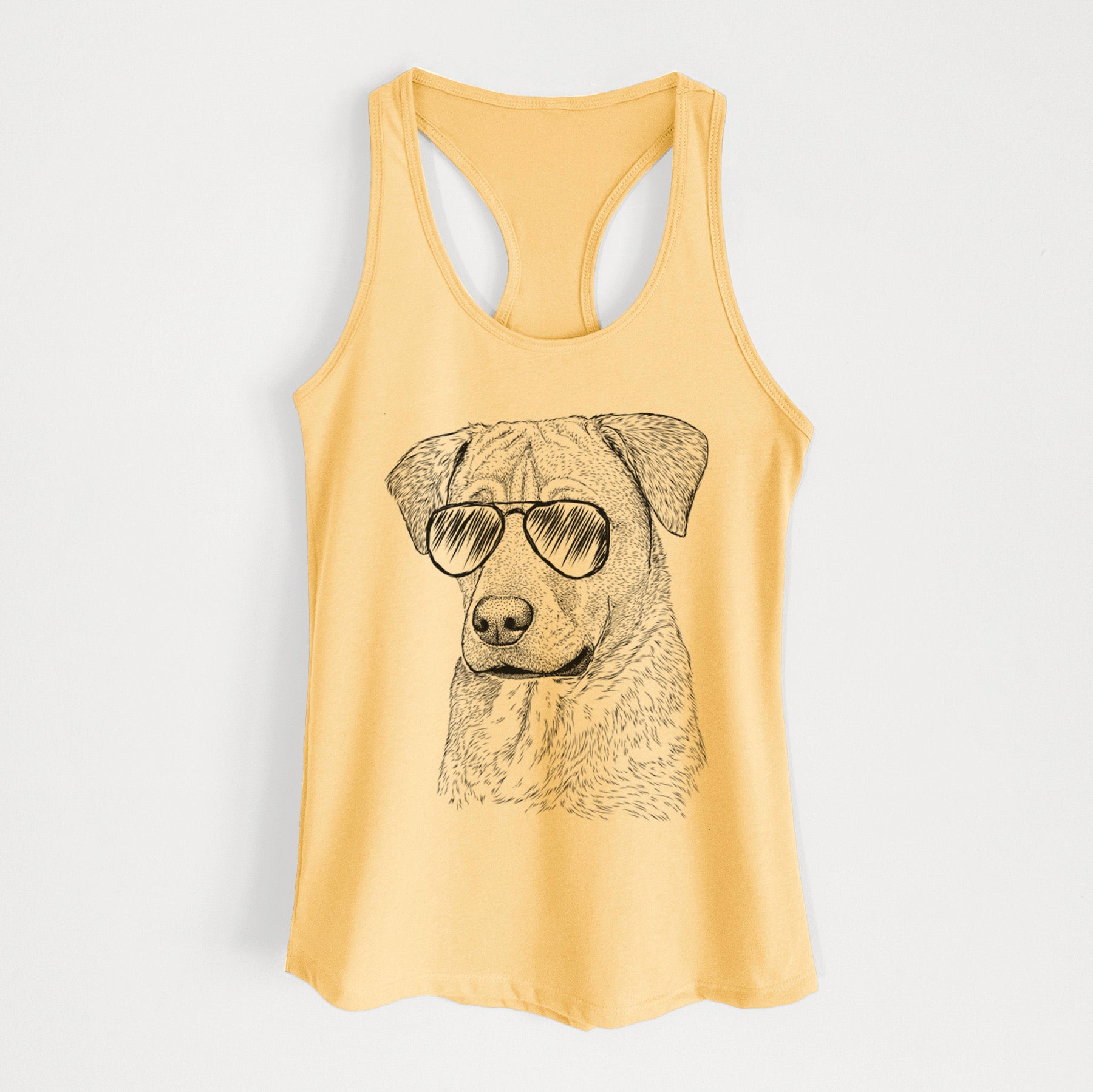 Feta the Mixed Breed - Women's Racerback Tanktop