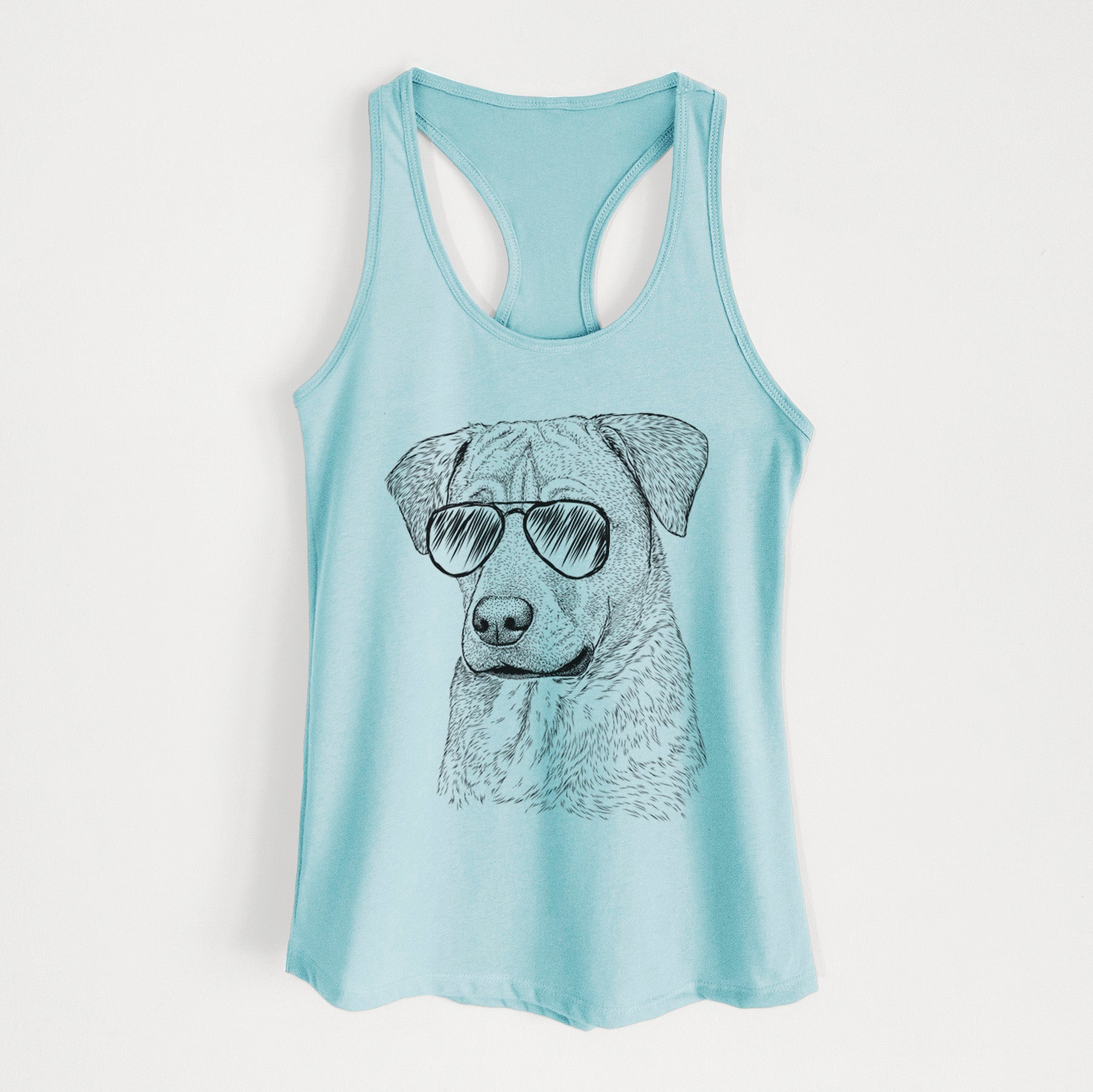 Feta the Mixed Breed - Women's Racerback Tanktop