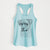 Feta the Mixed Breed - Women's Racerback Tanktop