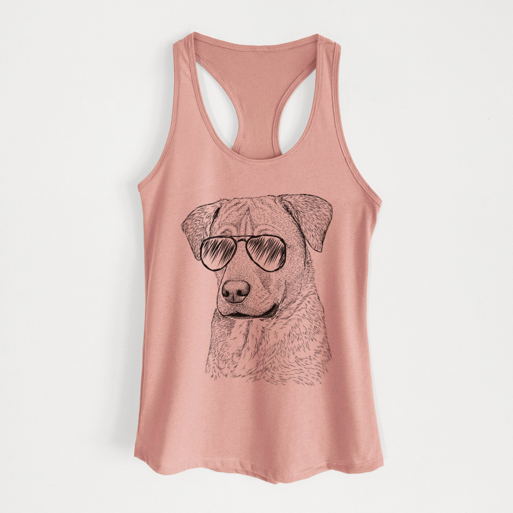 Feta the Mixed Breed - Women's Racerback Tanktop