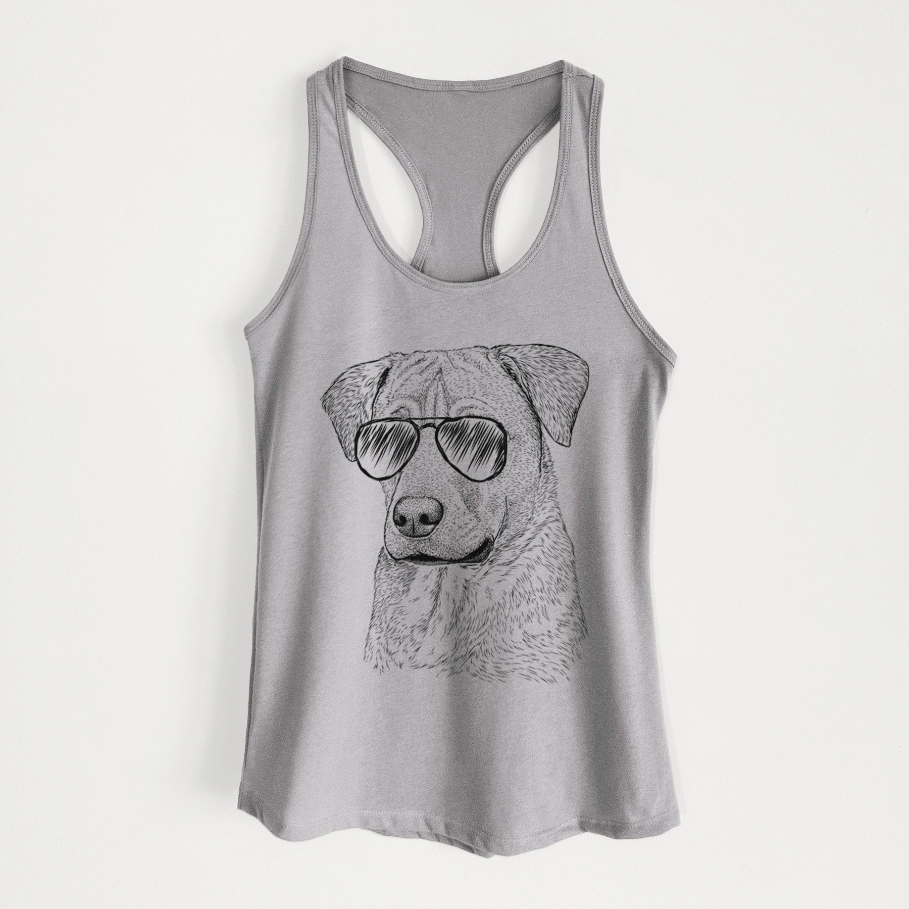 Feta the Mixed Breed - Women's Racerback Tanktop