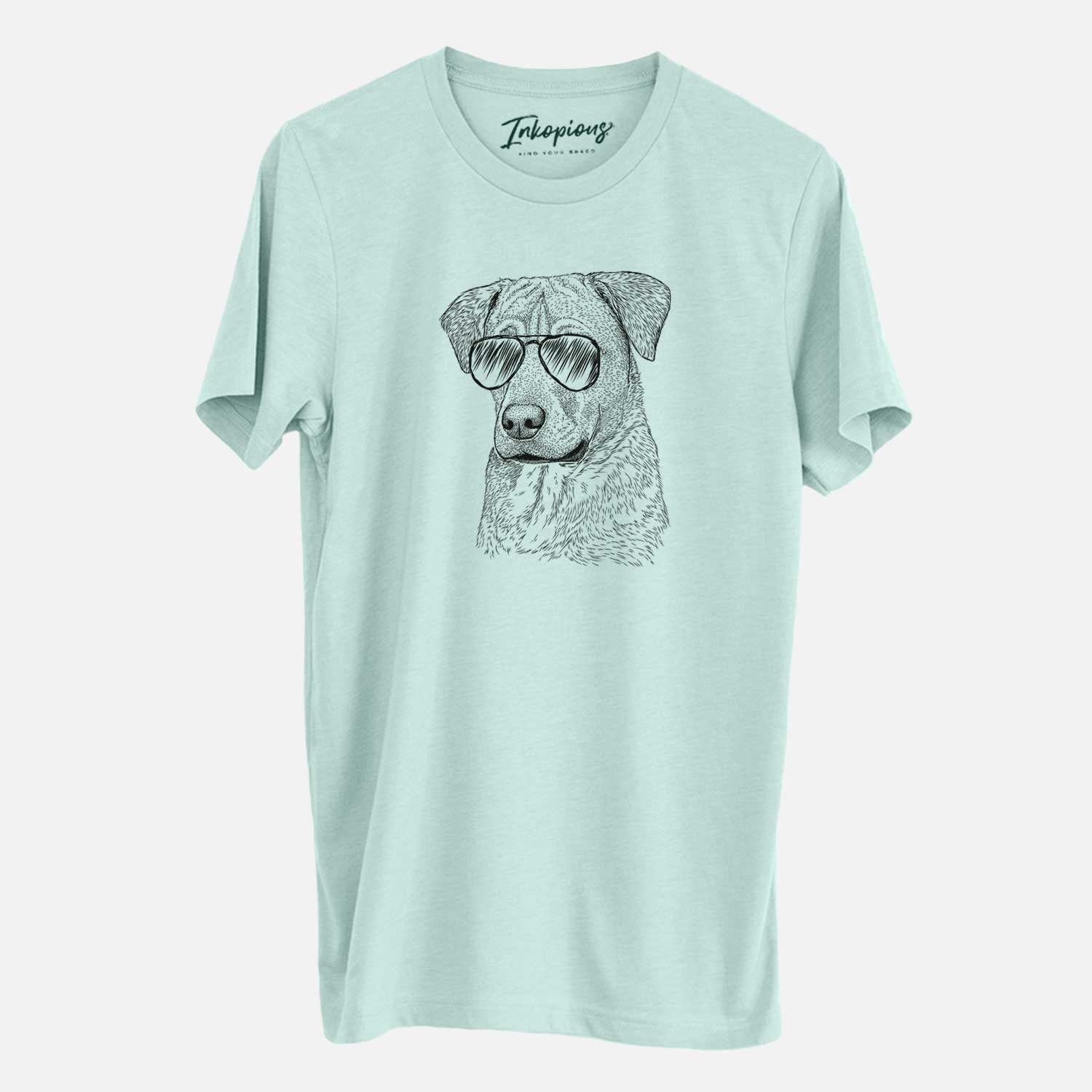 Aviator Feta the Mixed Breed - Unisex Crewneck