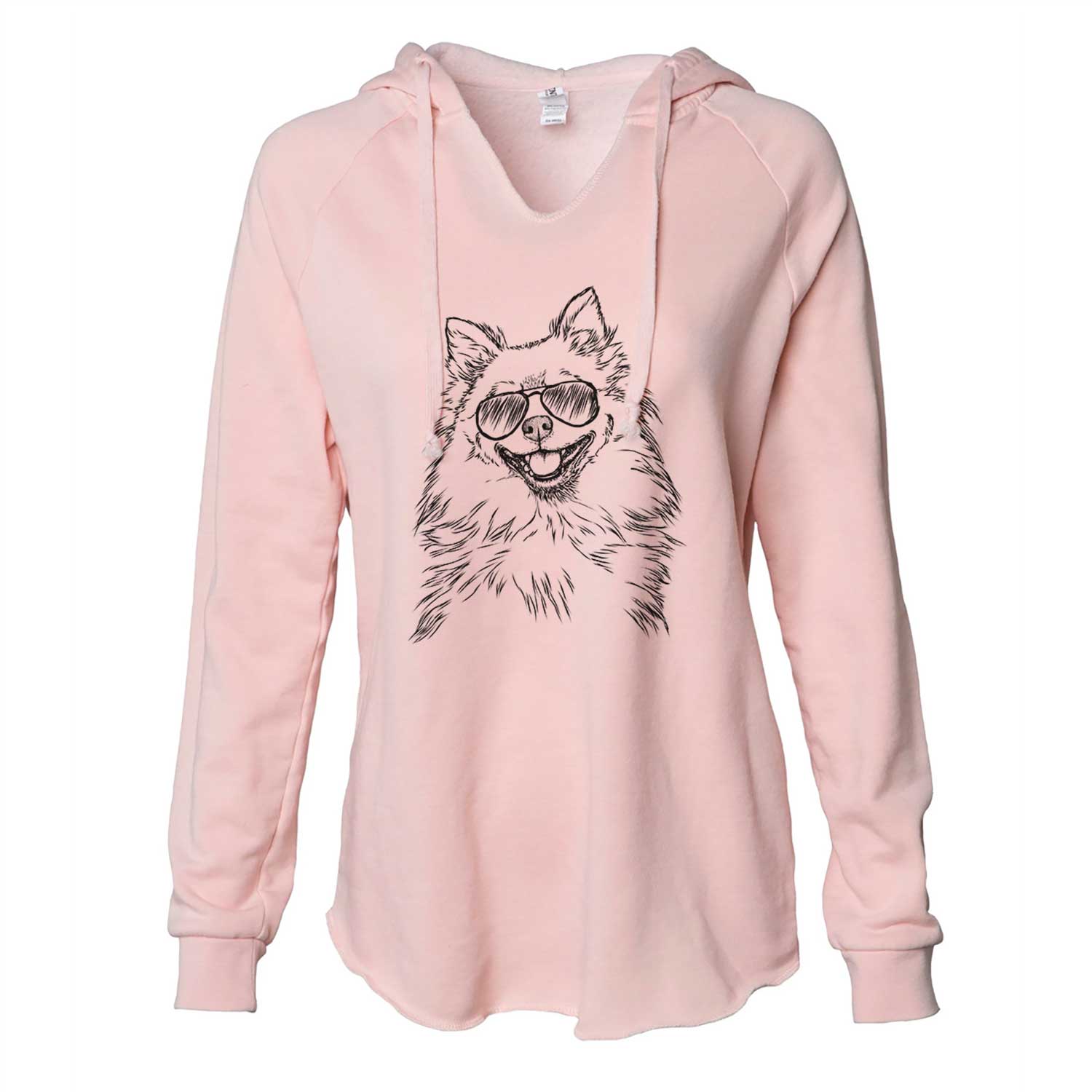 Fibi the Spitz - Cali Wave Hooded Sweatshirt