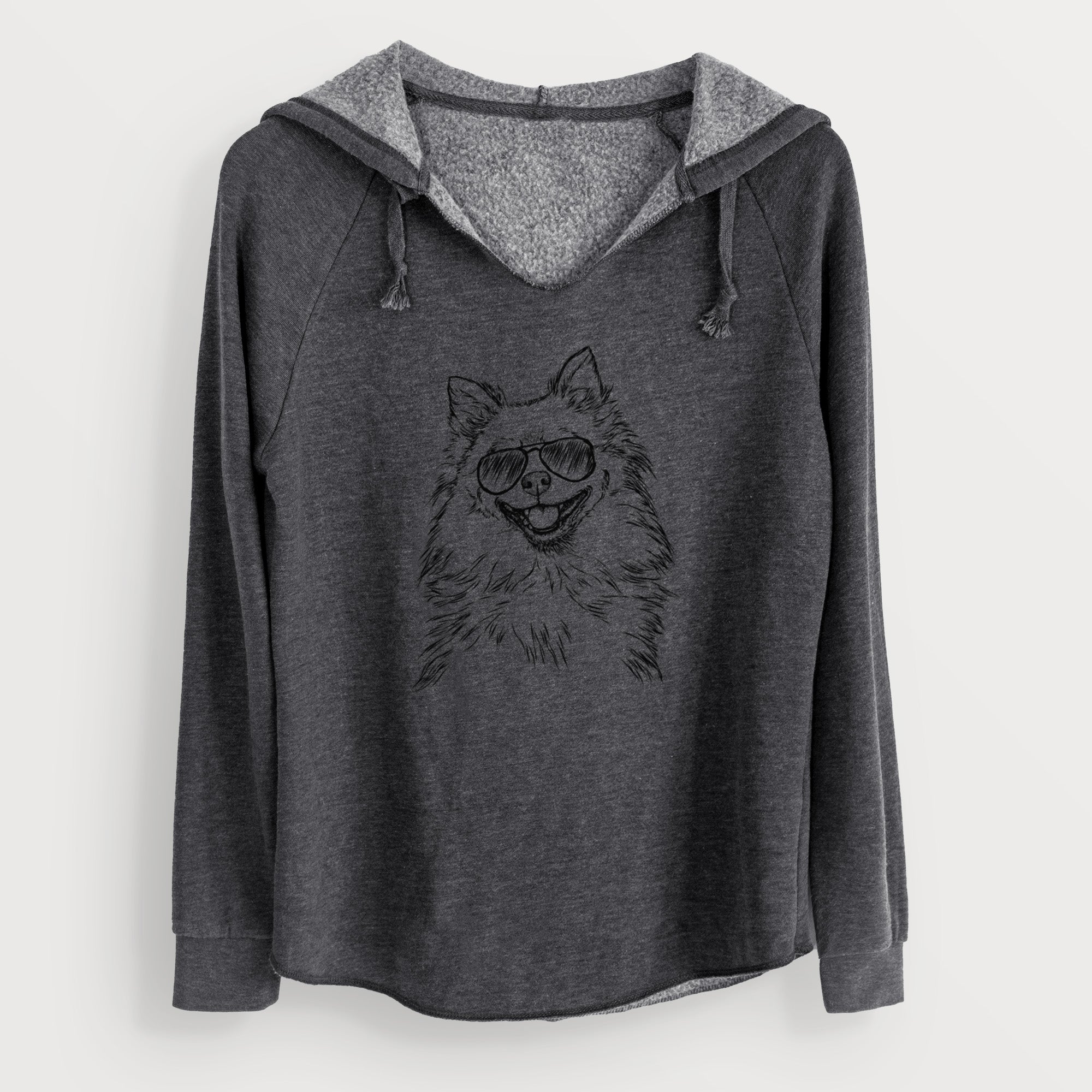 Aviator Fibi the Spitz - Cali Wave Hooded Sweatshirt