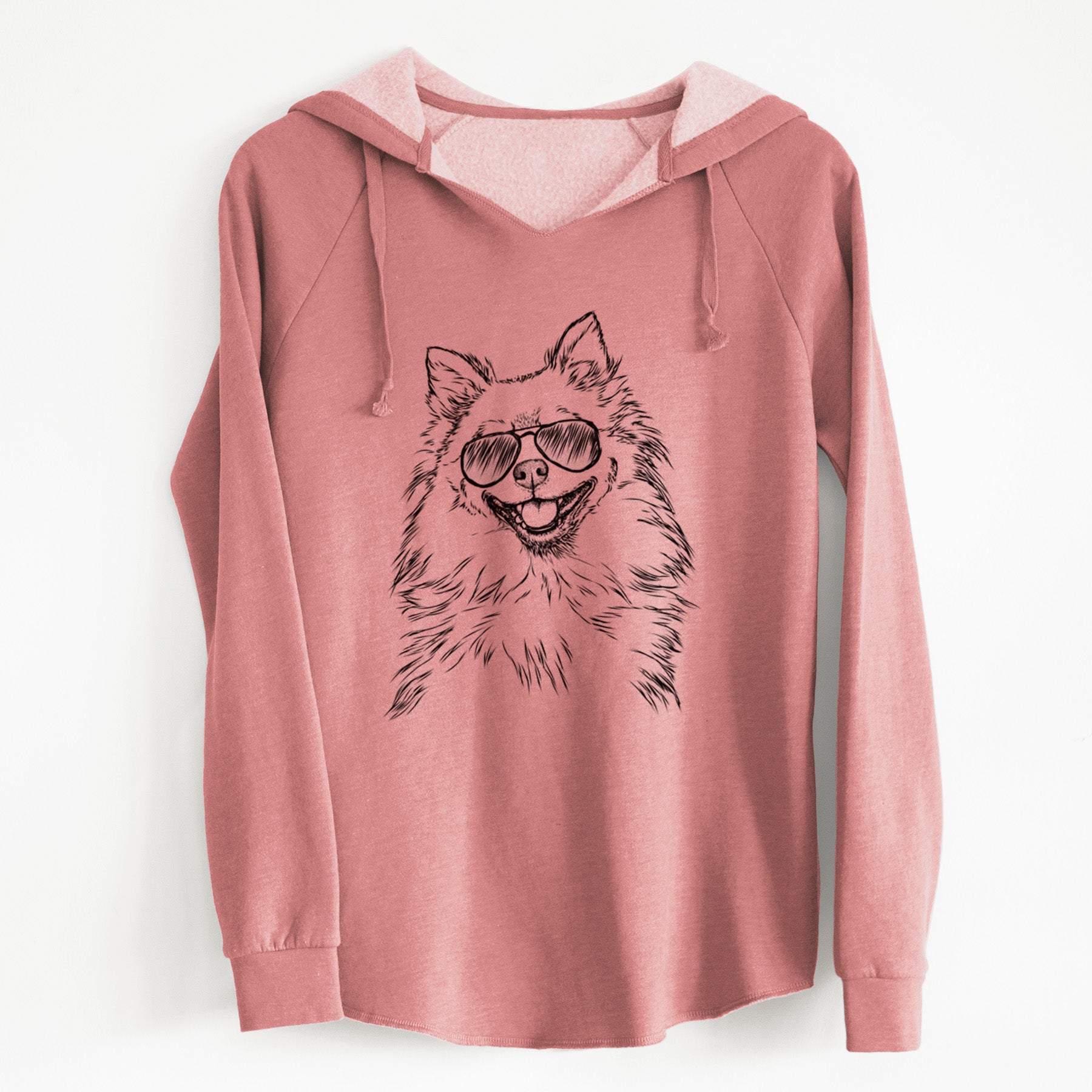 Aviator Fibi the Spitz - Cali Wave Hooded Sweatshirt