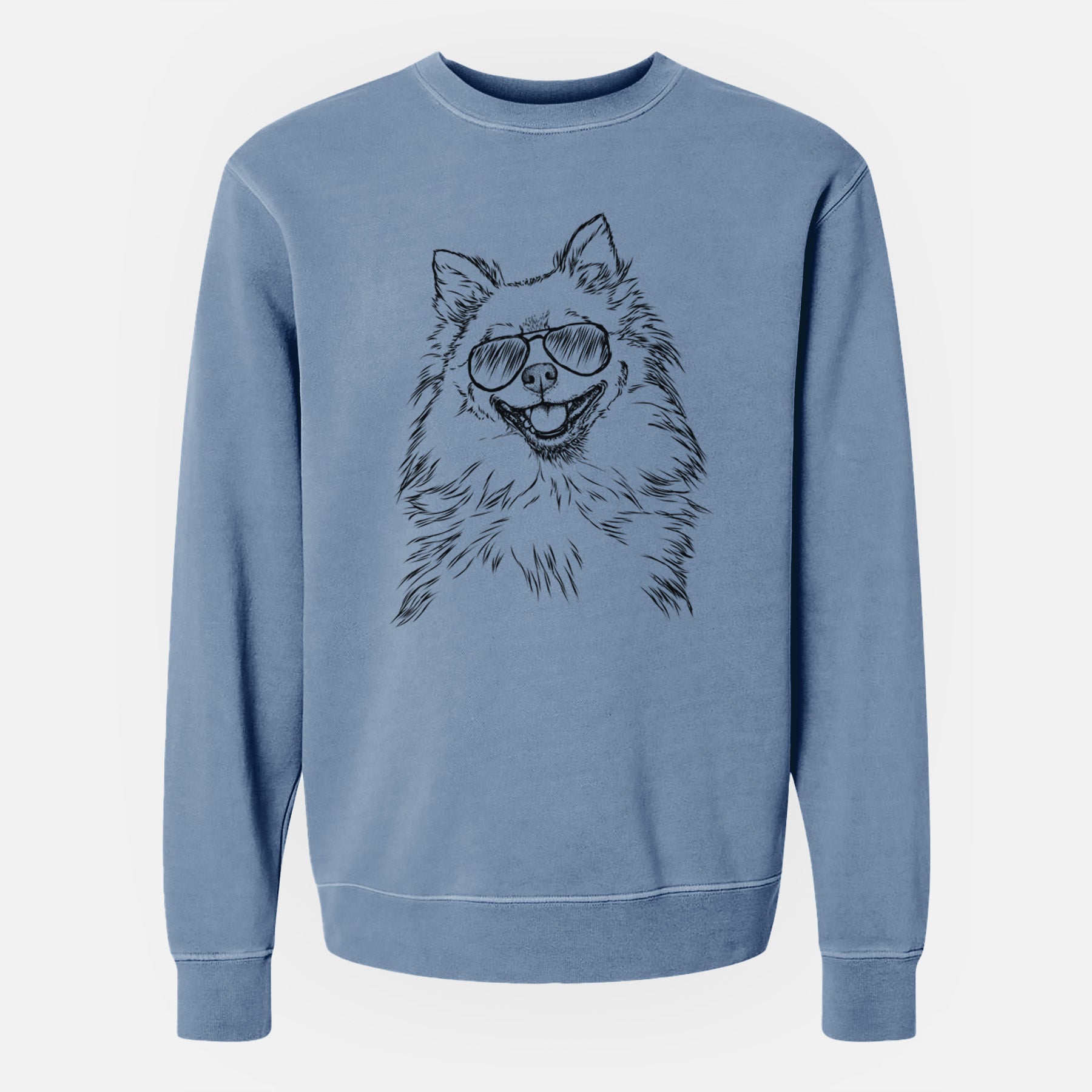 Aviator Fibi the Spitz - Unisex Pigment Dyed Crew Sweatshirt