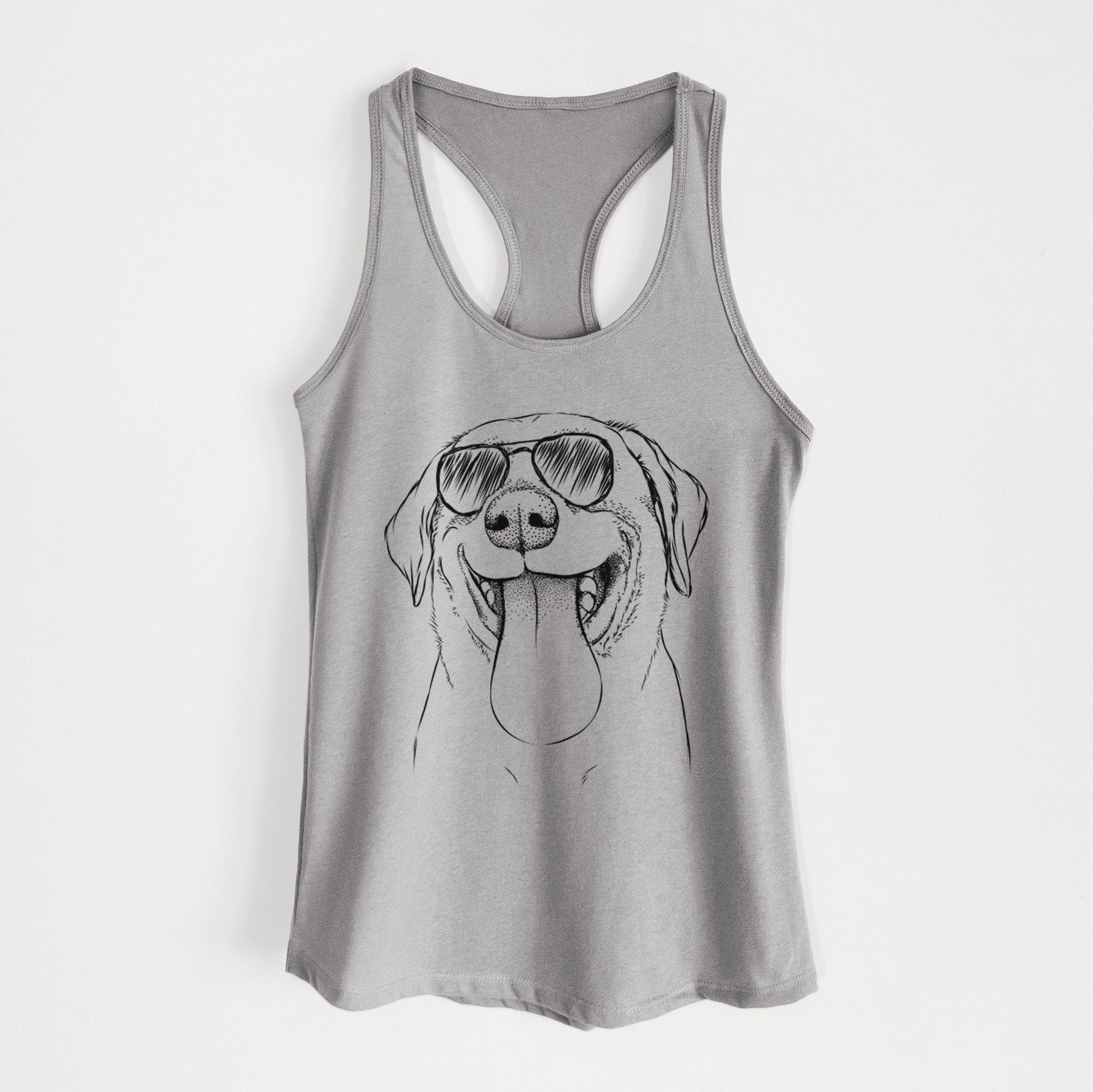 Fig the Labrador Retriever - Women's Racerback Tanktop