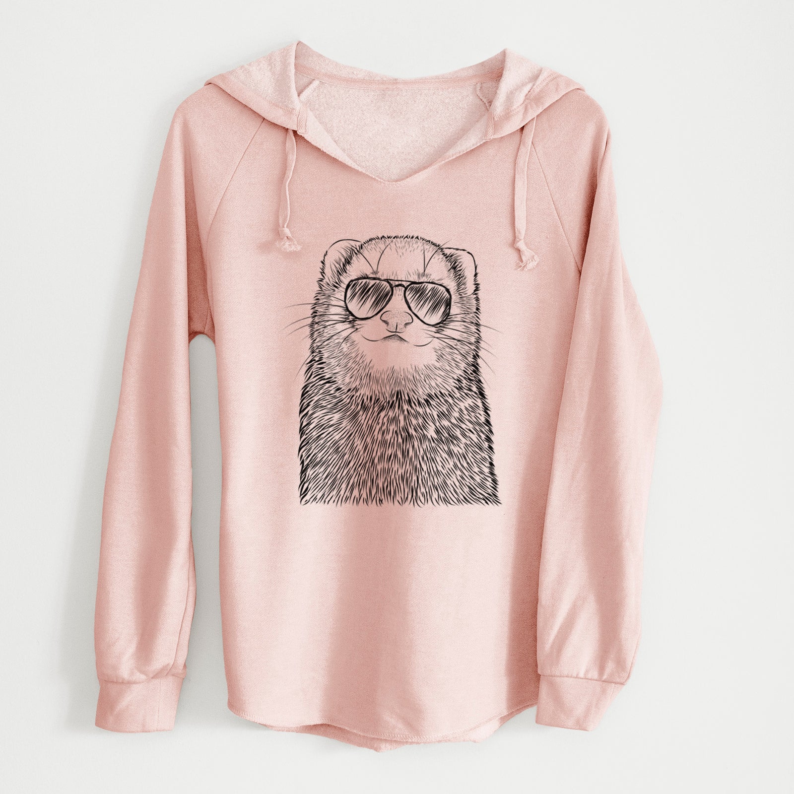 Aviator Fig the Ferret - Cali Wave Hooded Sweatshirt