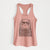 Fig the Ferret - Women's Racerback Tanktop