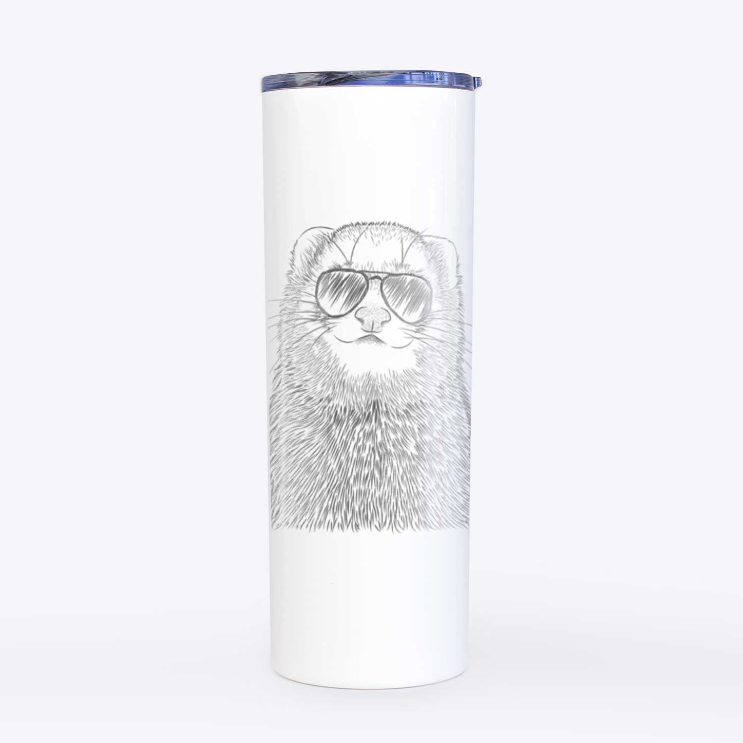 Fig the Ferret - 20oz Skinny Tumbler