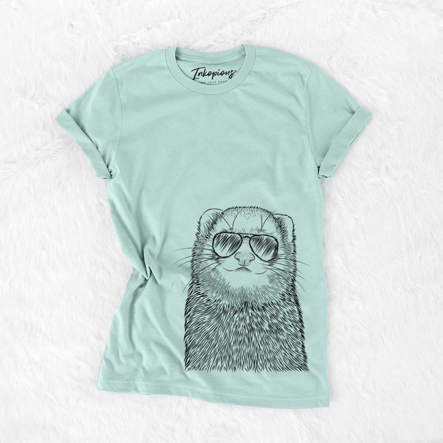 Aviator Fig the Ferret - Unisex Crewneck