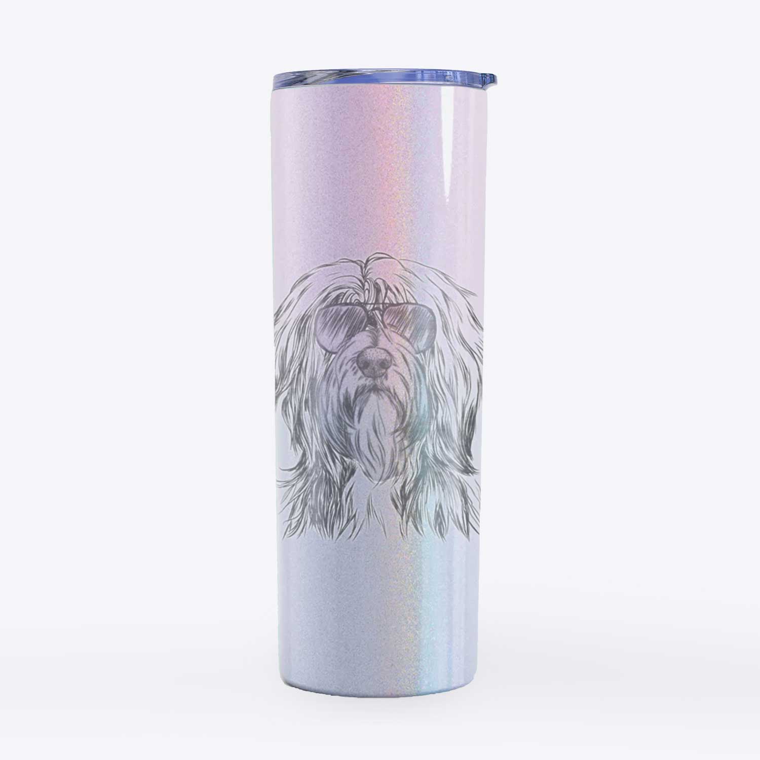 Fiji the Polish Lowland Sheepdog - 20oz Skinny Tumbler