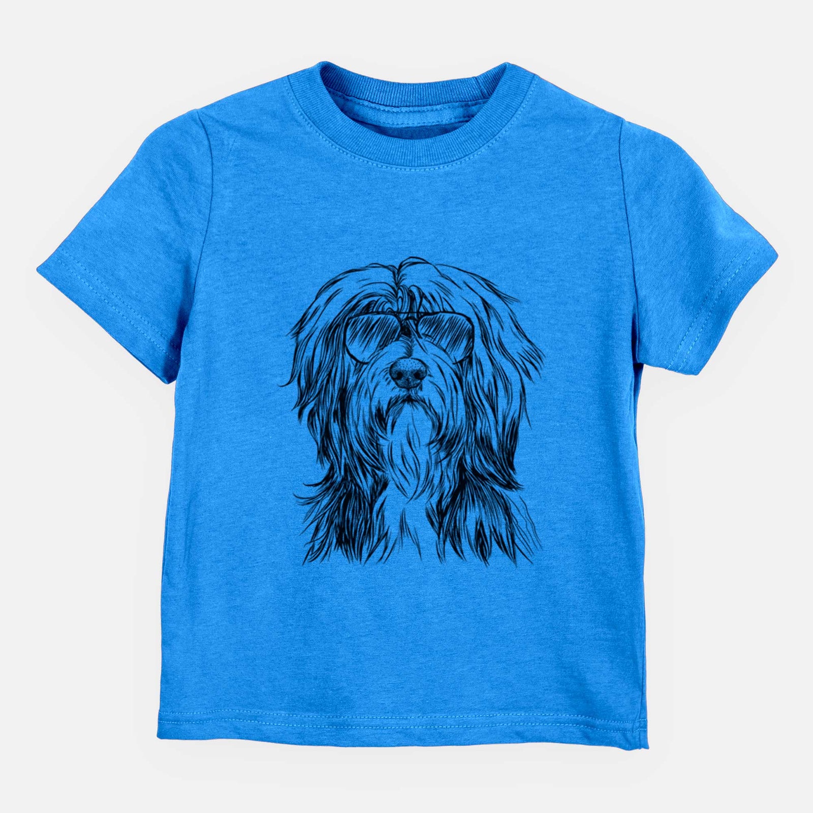 Aviator Fiji the Polish Lowland Sheepdog - Kids/Youth/Toddler Shirt