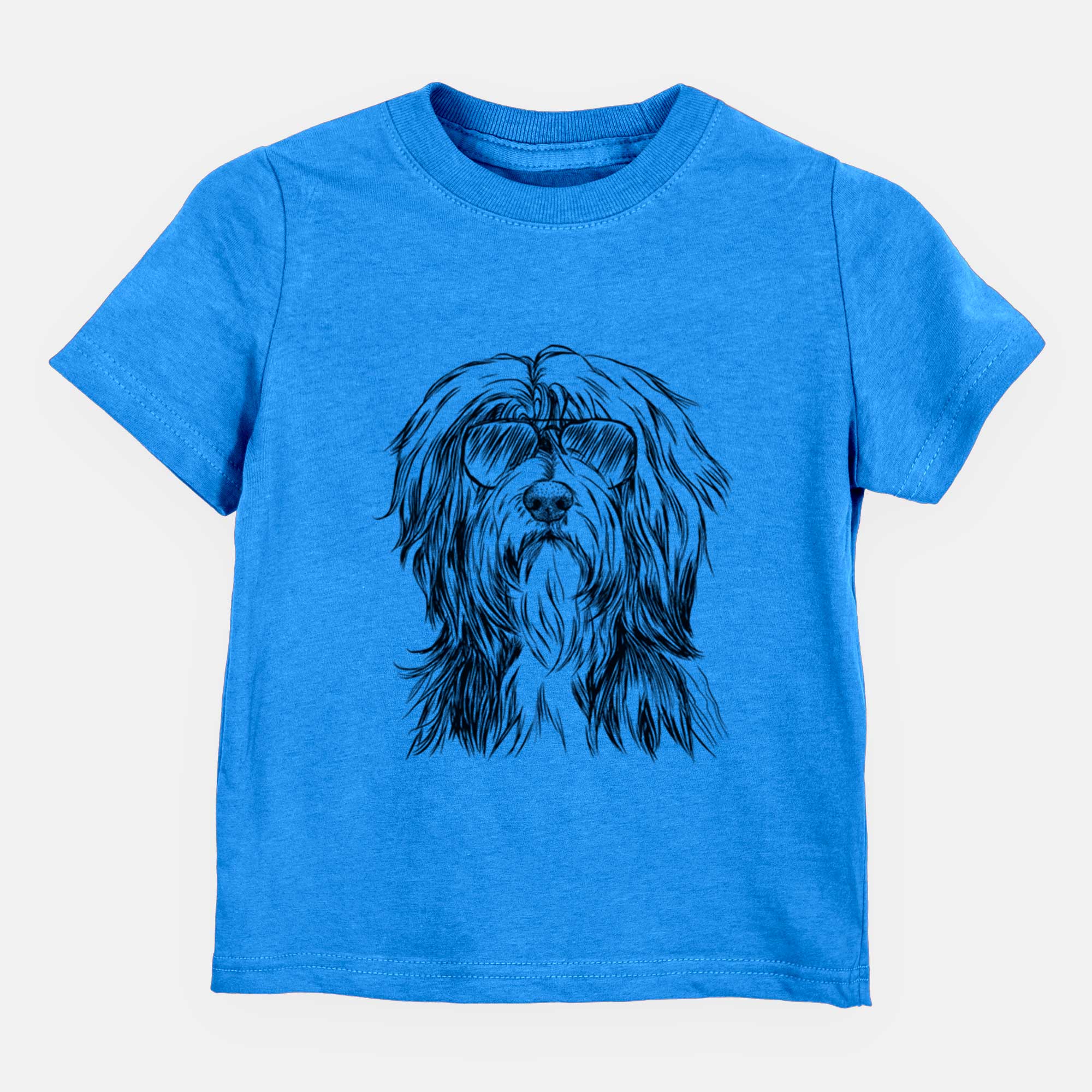 Aviator Fiji the Polish Lowland Sheepdog - Kids/Youth/Toddler Shirt