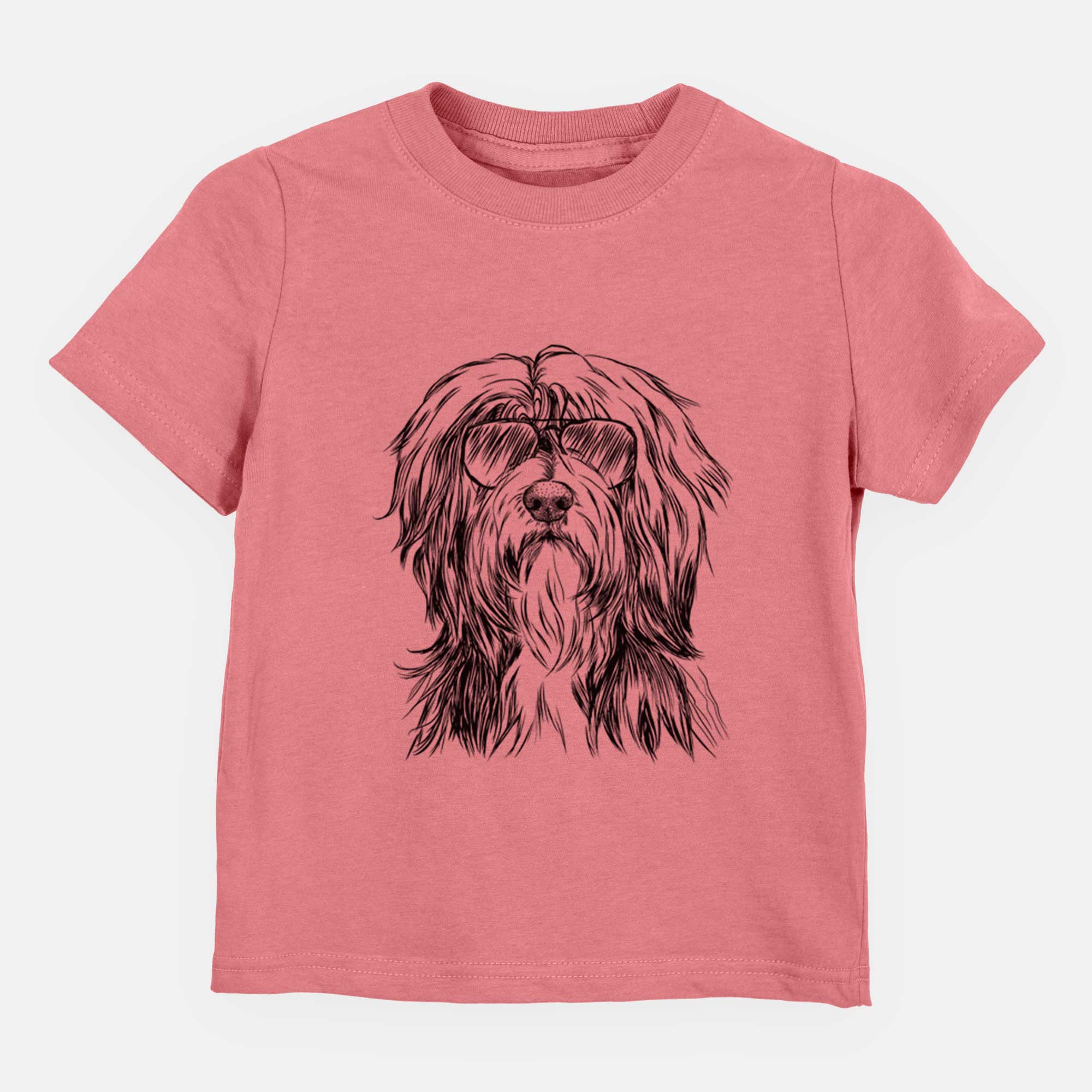 Aviator Fiji the Polish Lowland Sheepdog - Kids/Youth/Toddler Shirt