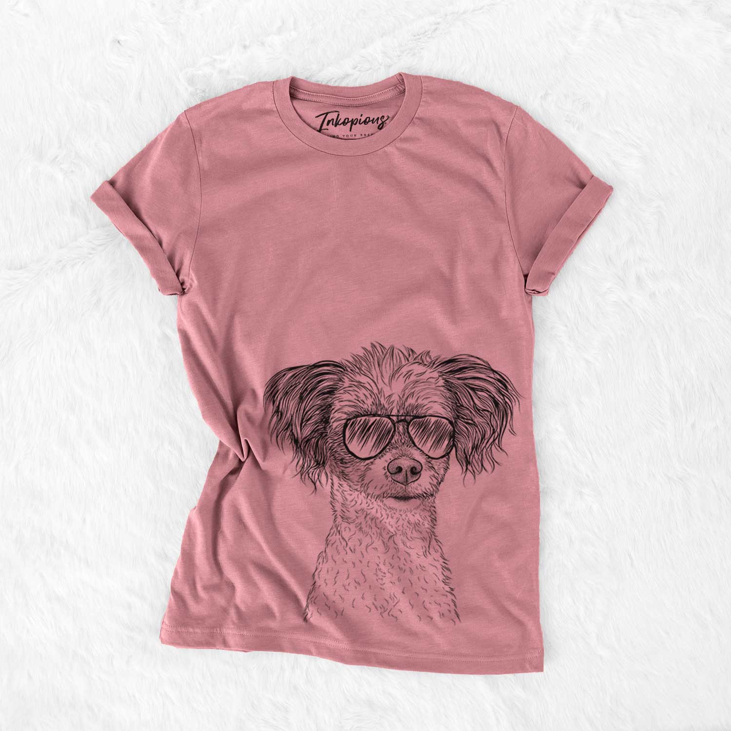 Aviator Finley Beth the Papillon Mix - Unisex Crewneck
