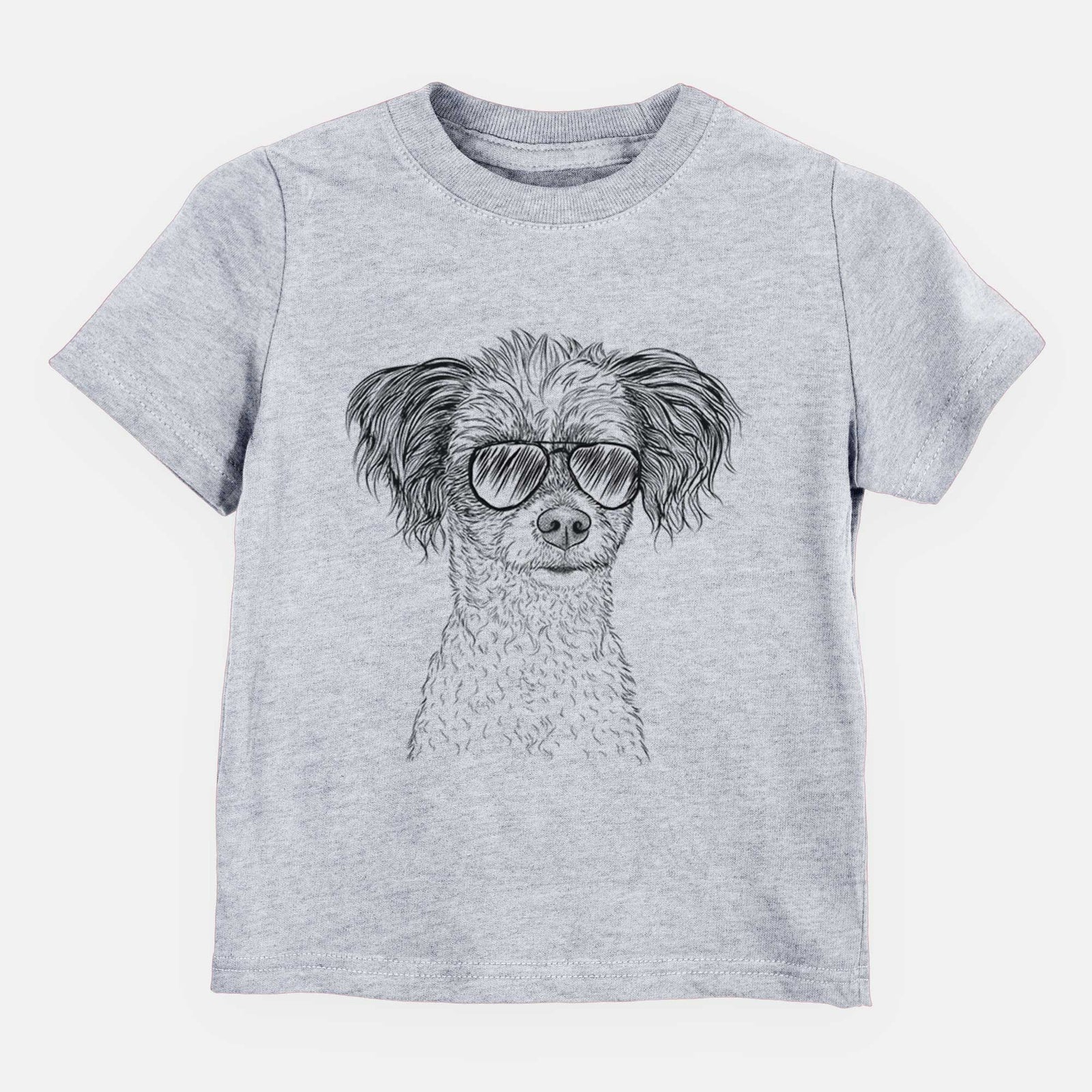 Aviator Finley Beth the Papillon Mix - Kids/Youth/Toddler Shirt
