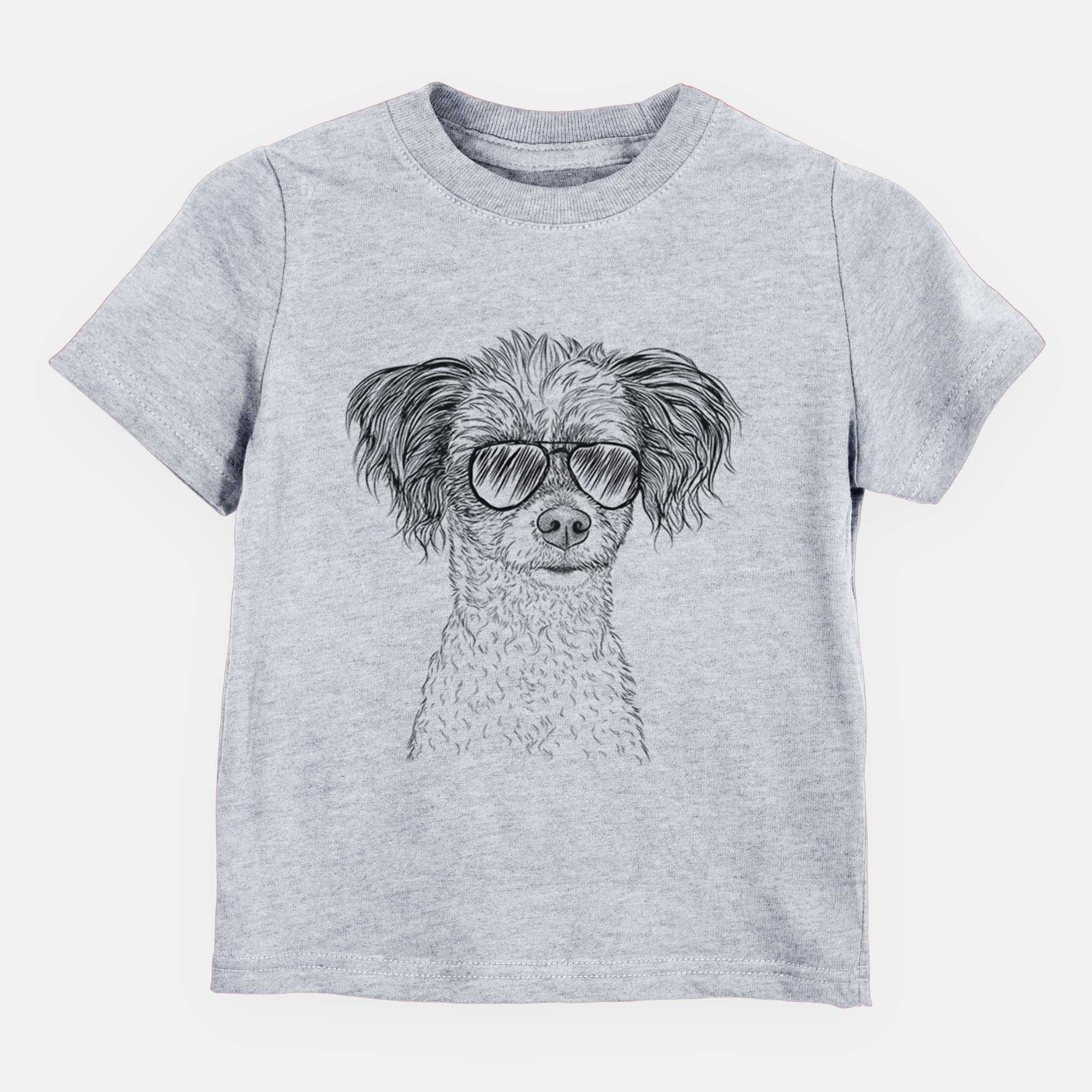 Aviator Finley Beth the Papillon Mix - Kids/Youth/Toddler Shirt