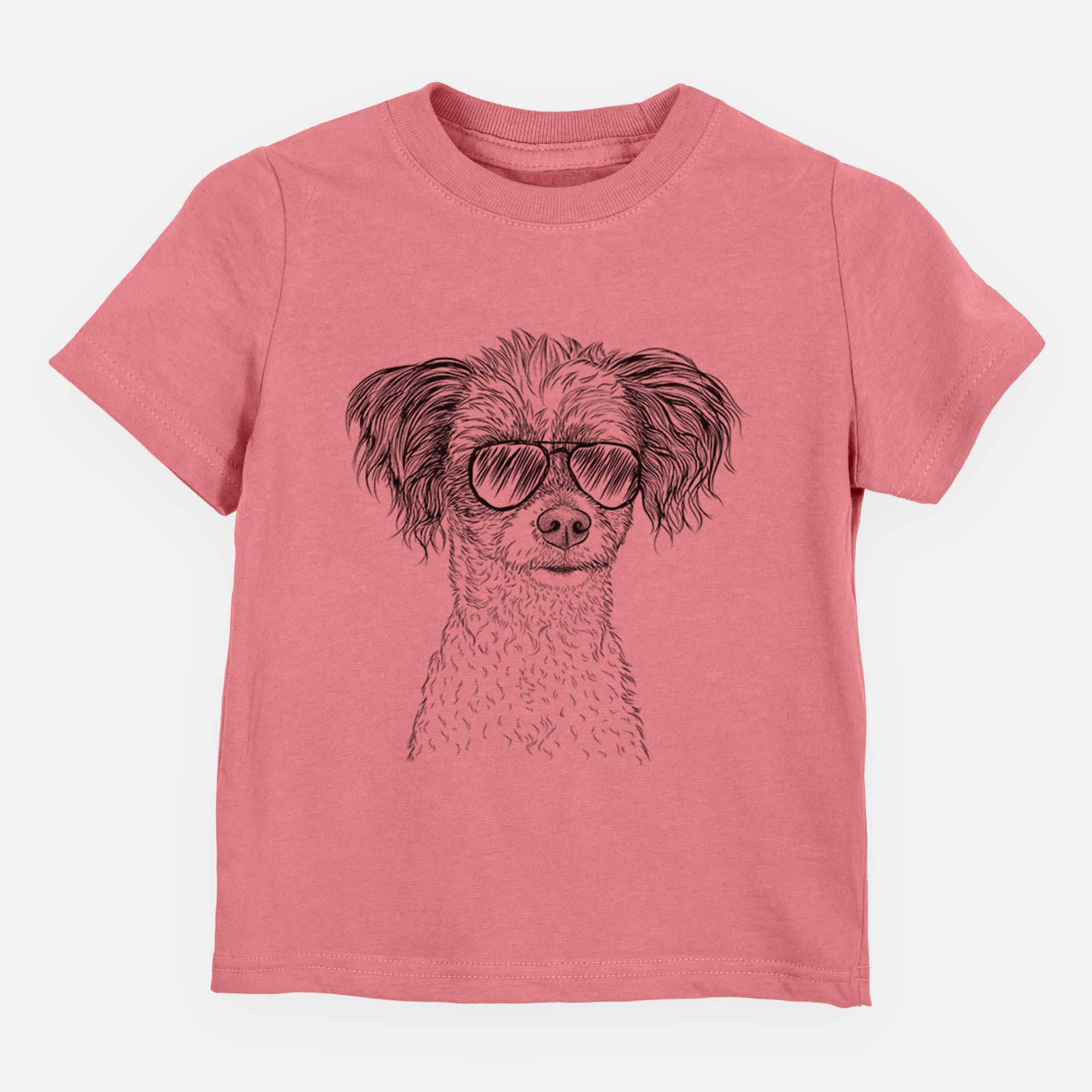 Aviator Finley Beth the Papillon Mix - Kids/Youth/Toddler Shirt