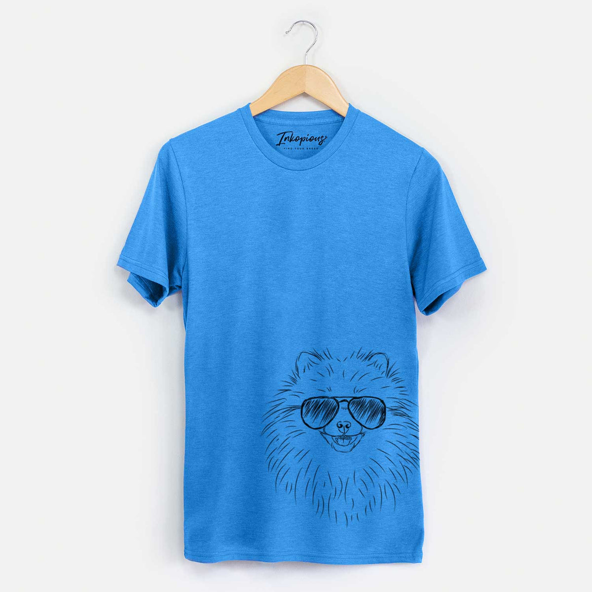 Aviator Finn the Pomeranian - Unisex Crewneck