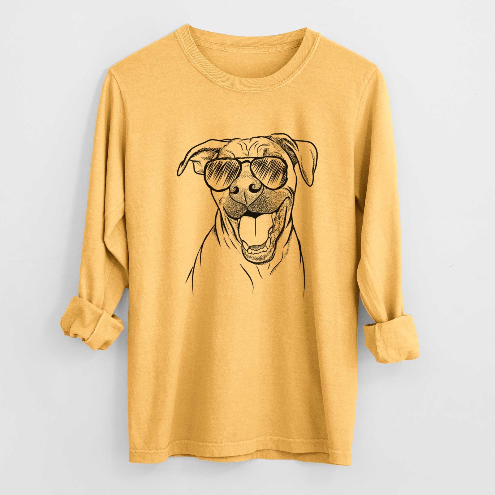 Aviators Finn the Hound Mix - Heavyweight 100% Cotton Long Sleeve