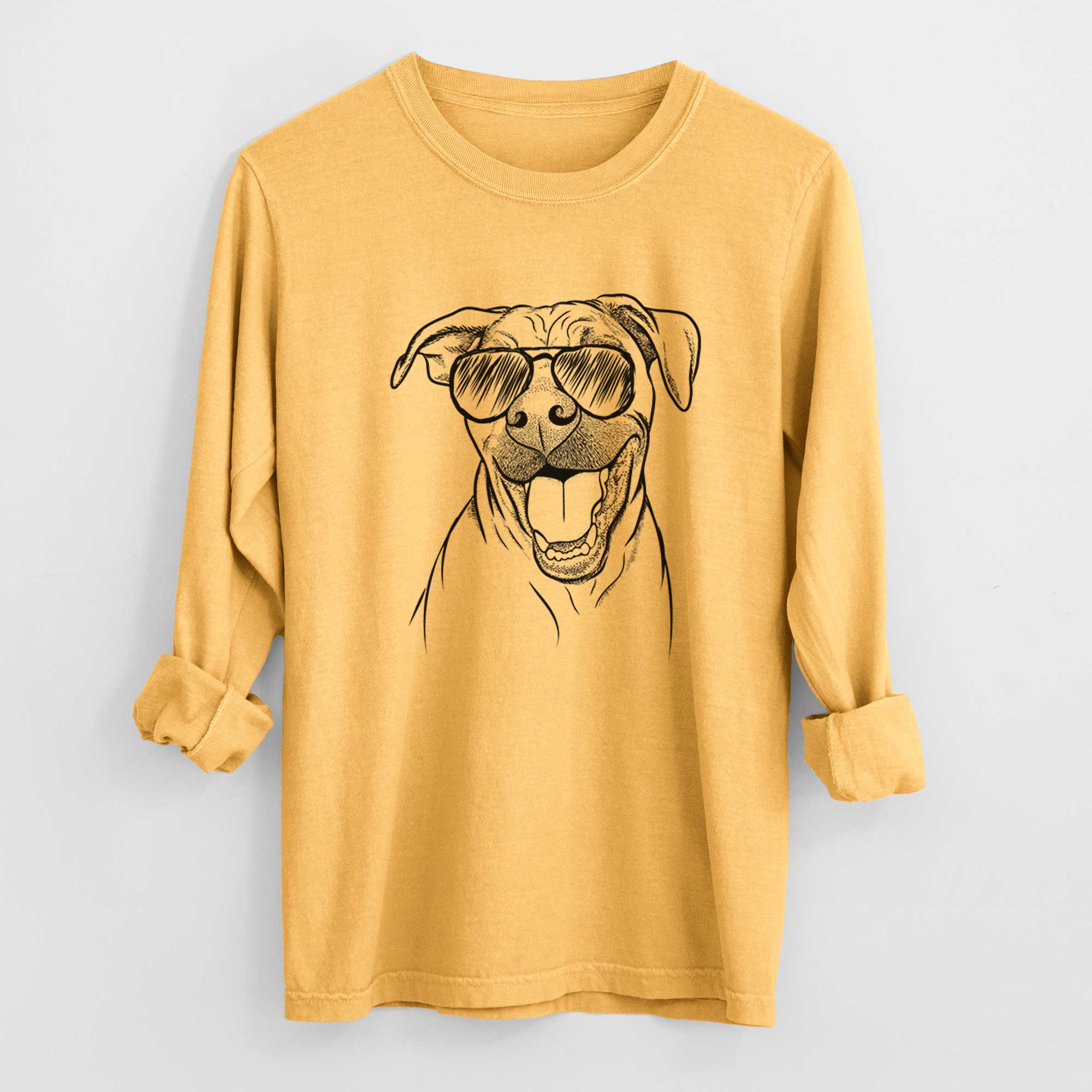 Aviators Finn the Hound Mix - Heavyweight 100% Cotton Long Sleeve