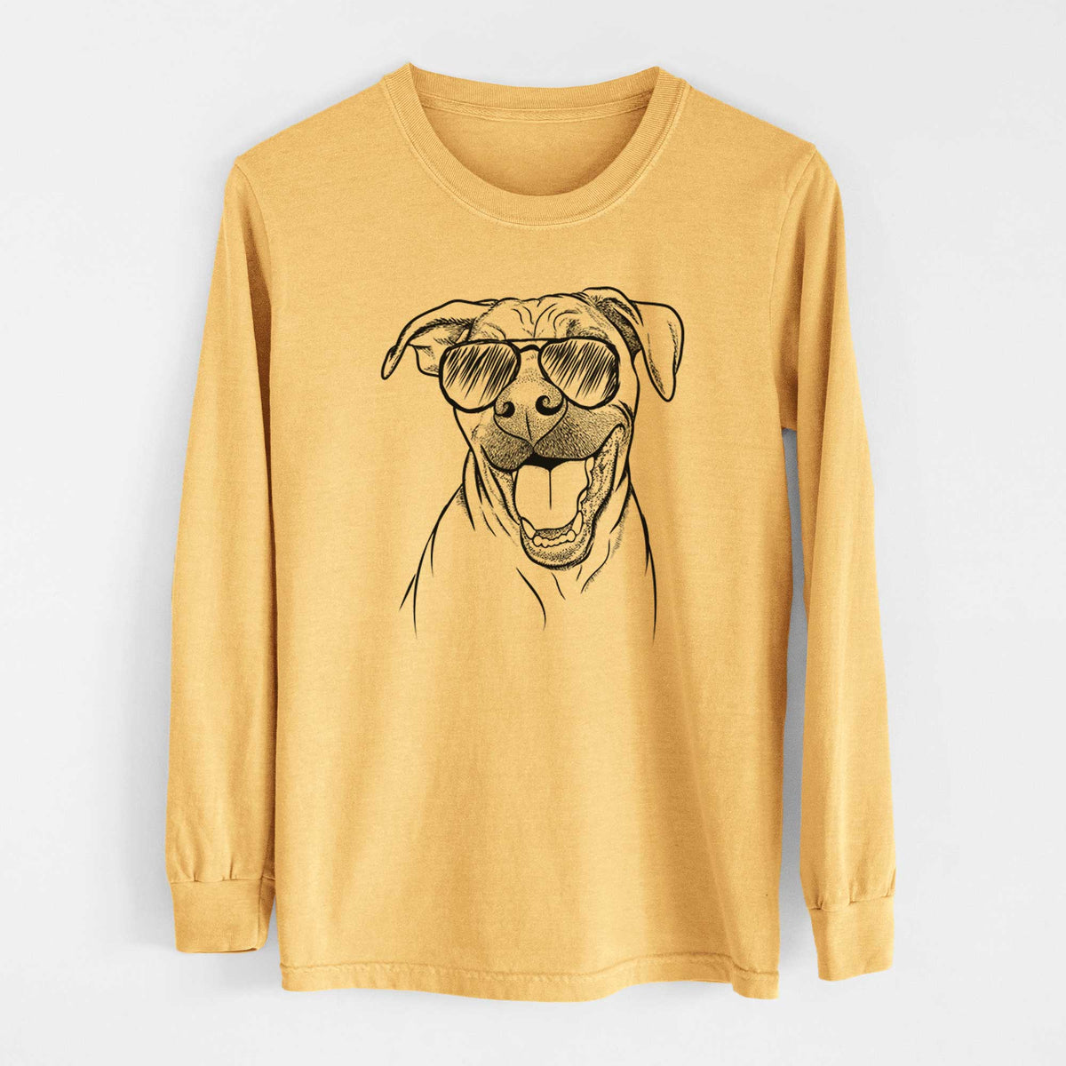 Aviators Finn the Hound Mix - Heavyweight 100% Cotton Long Sleeve