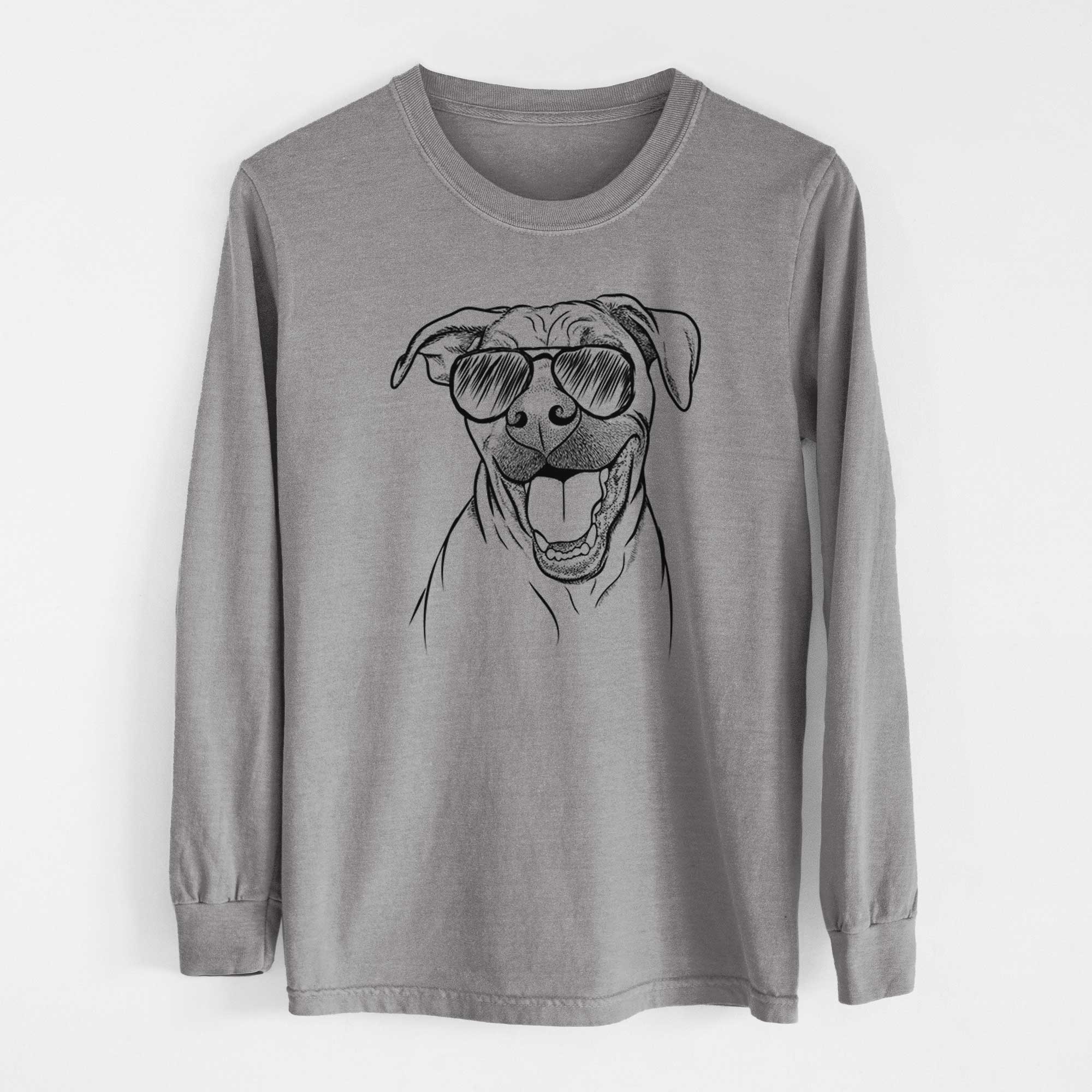 Aviators Finn the Hound Mix - Heavyweight 100% Cotton Long Sleeve