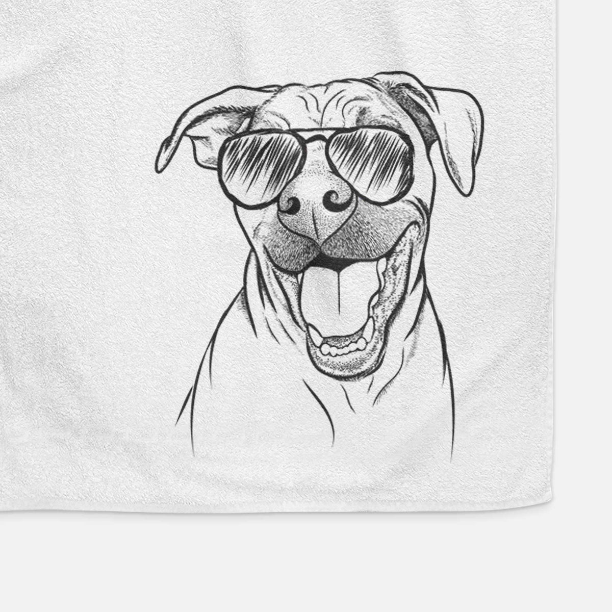 Finn the Hound Mix Decorative Hand Towel