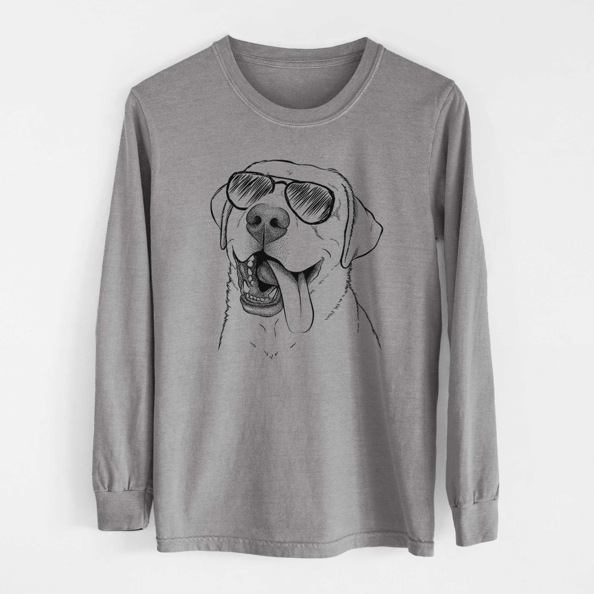 Aviators Finn the Labrador Retriever - Heavyweight 100% Cotton Long Sleeve