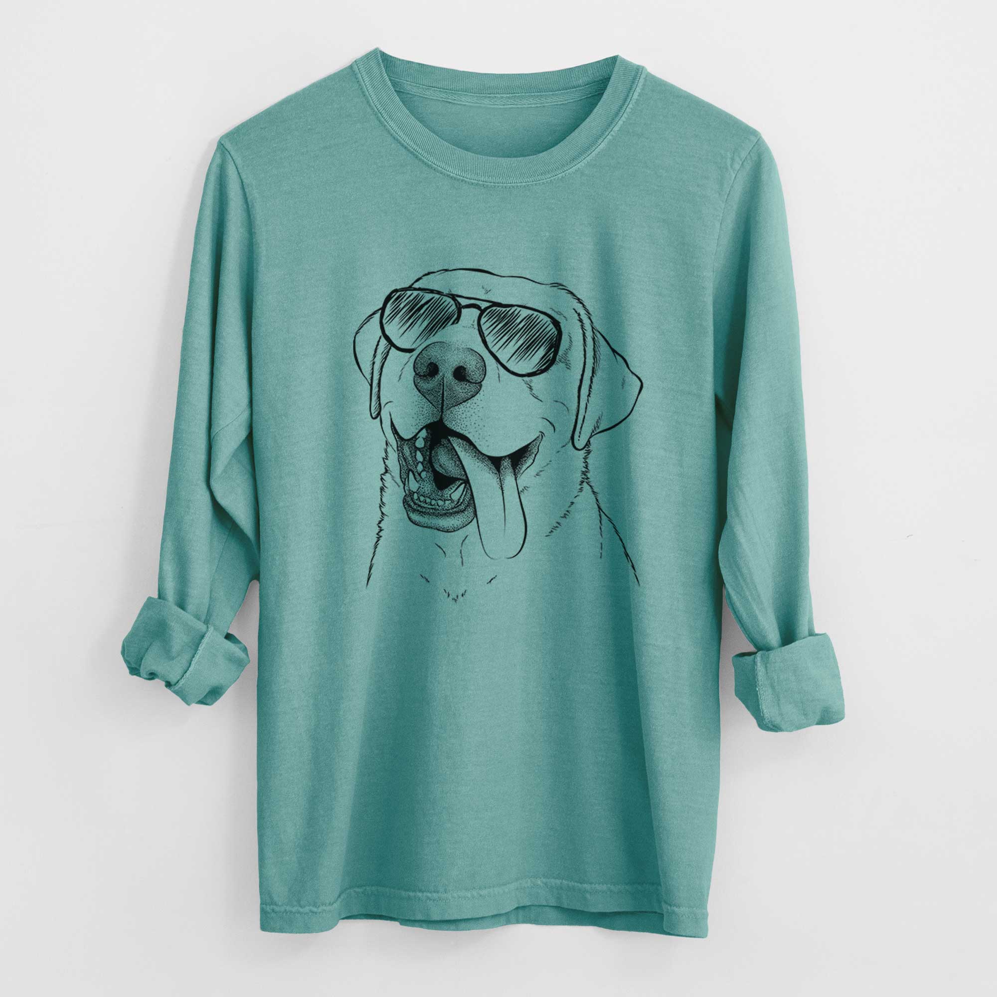 Aviators Finn the Labrador Retriever - Heavyweight 100% Cotton Long Sleeve