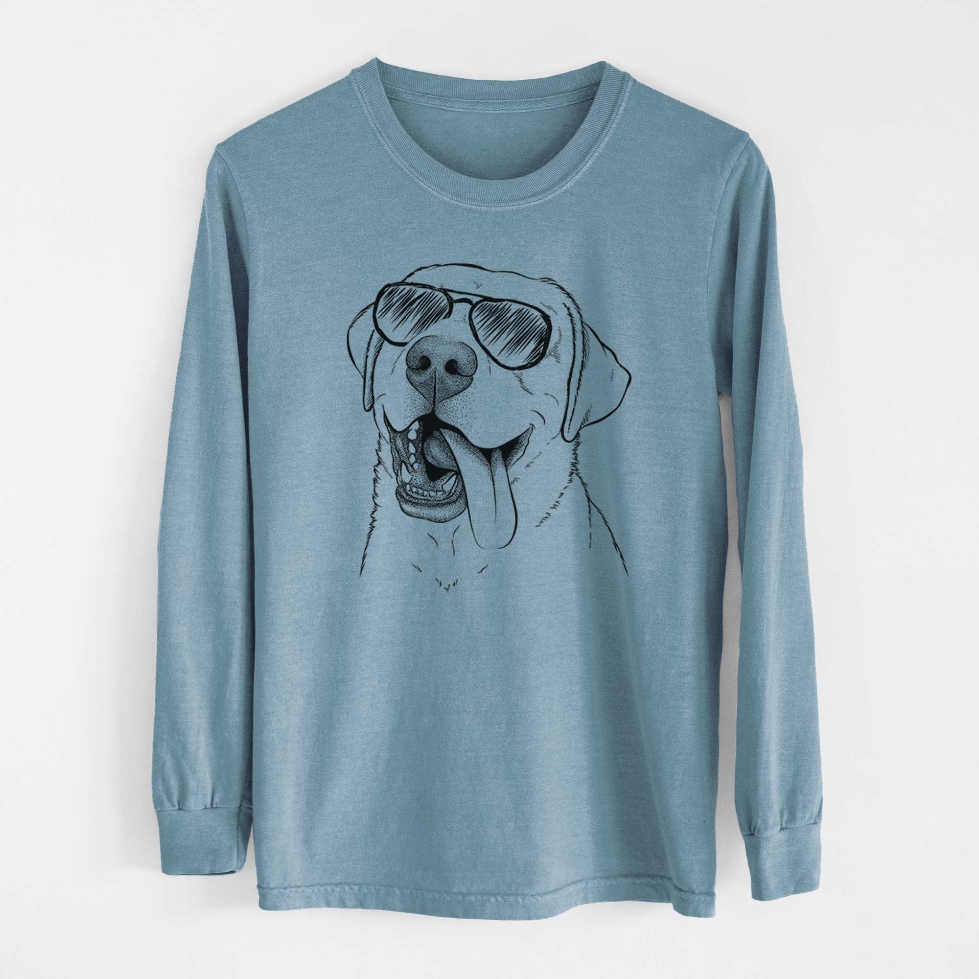 Aviators Finn the Labrador Retriever - Heavyweight 100% Cotton Long Sleeve