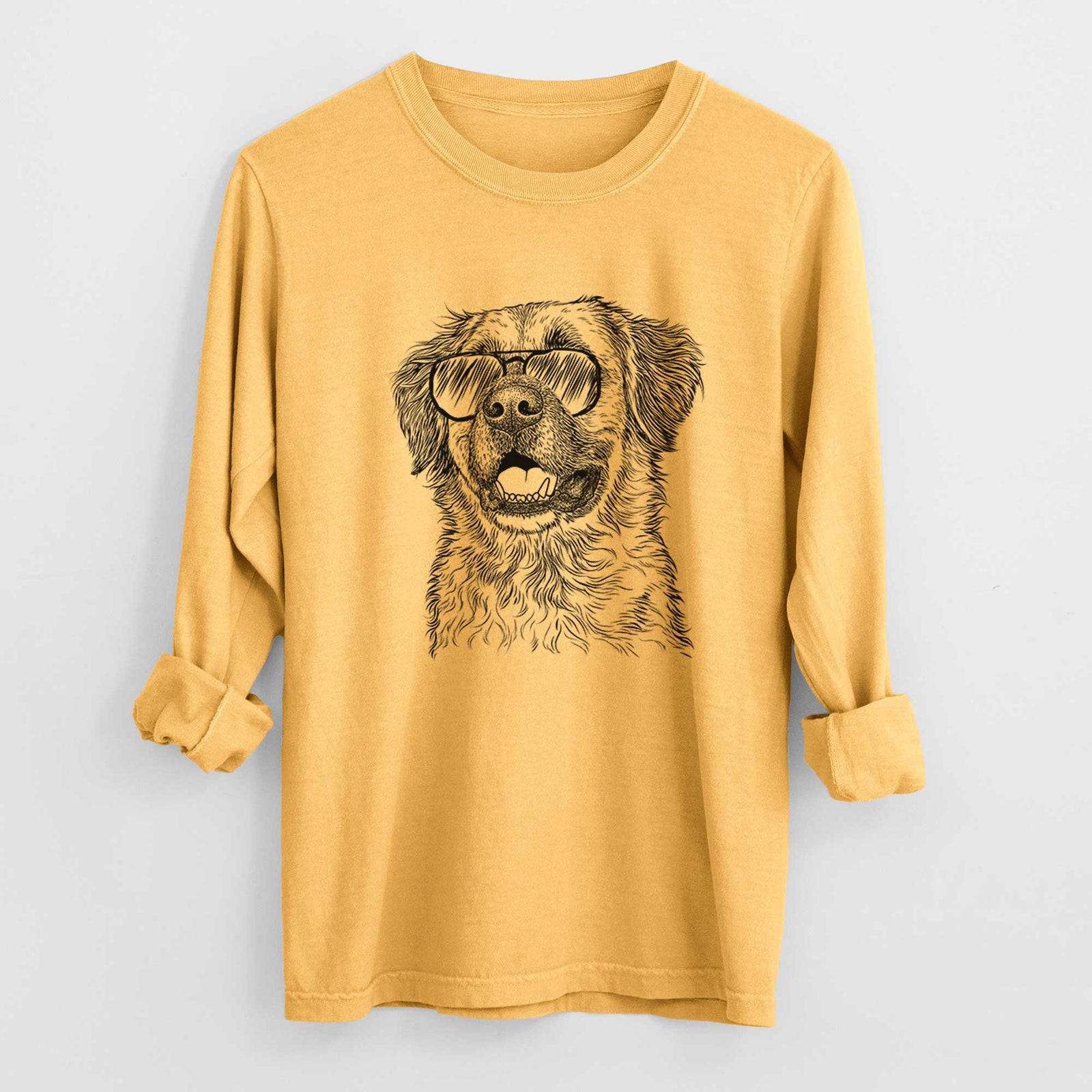 Aviators Finn the Mixed Breed - Heavyweight 100% Cotton Long Sleeve